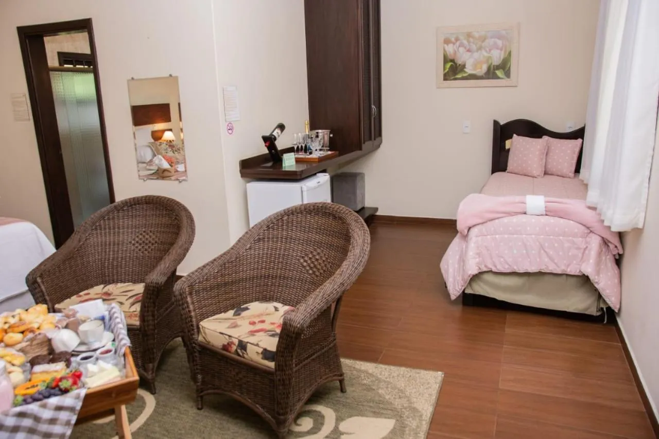 Bed in Pousada Medeiros