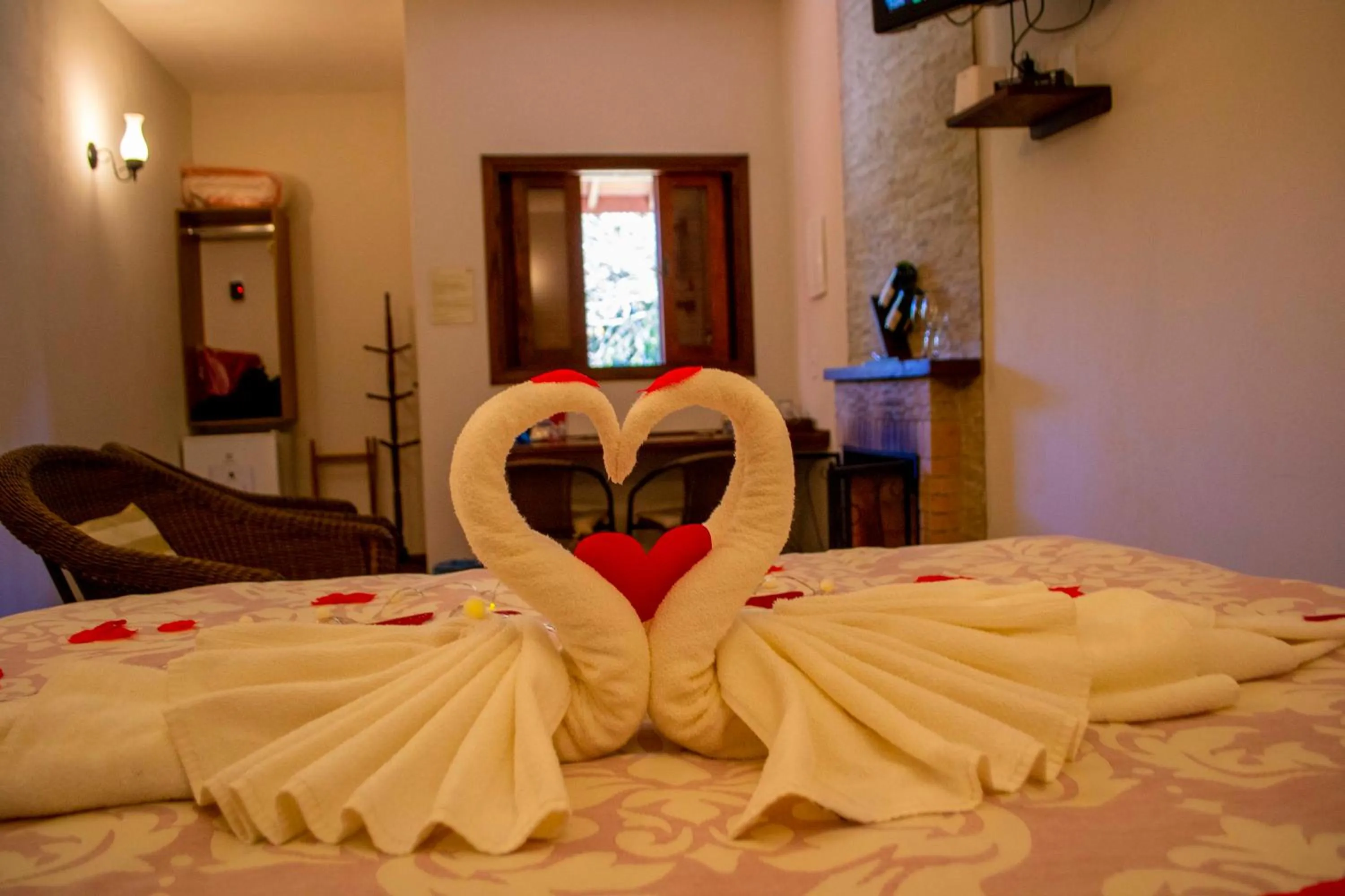 Bedroom, Bed in Pousada Medeiros