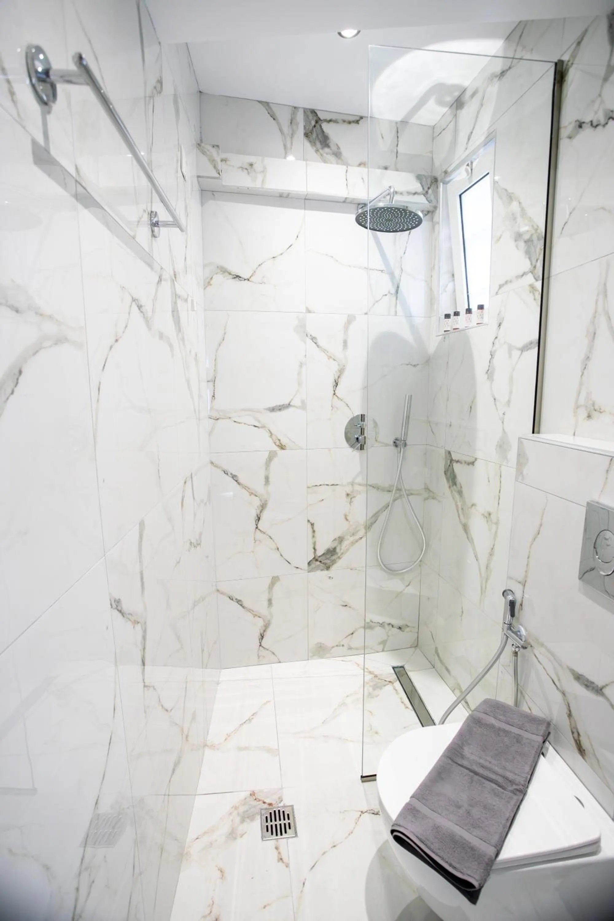 Shower in Star Hotel