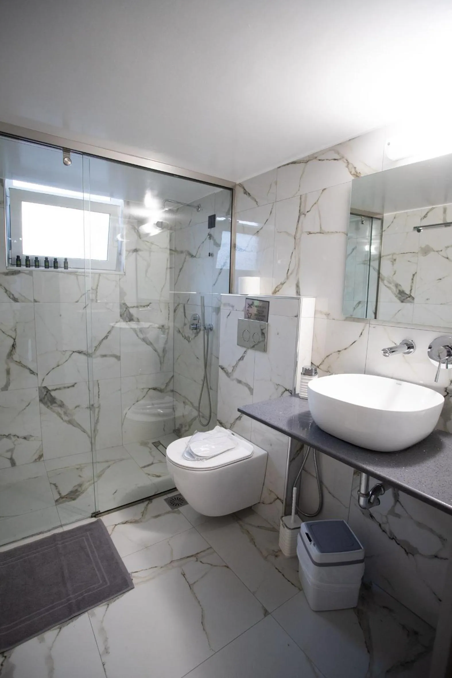 Shower in Star Hotel