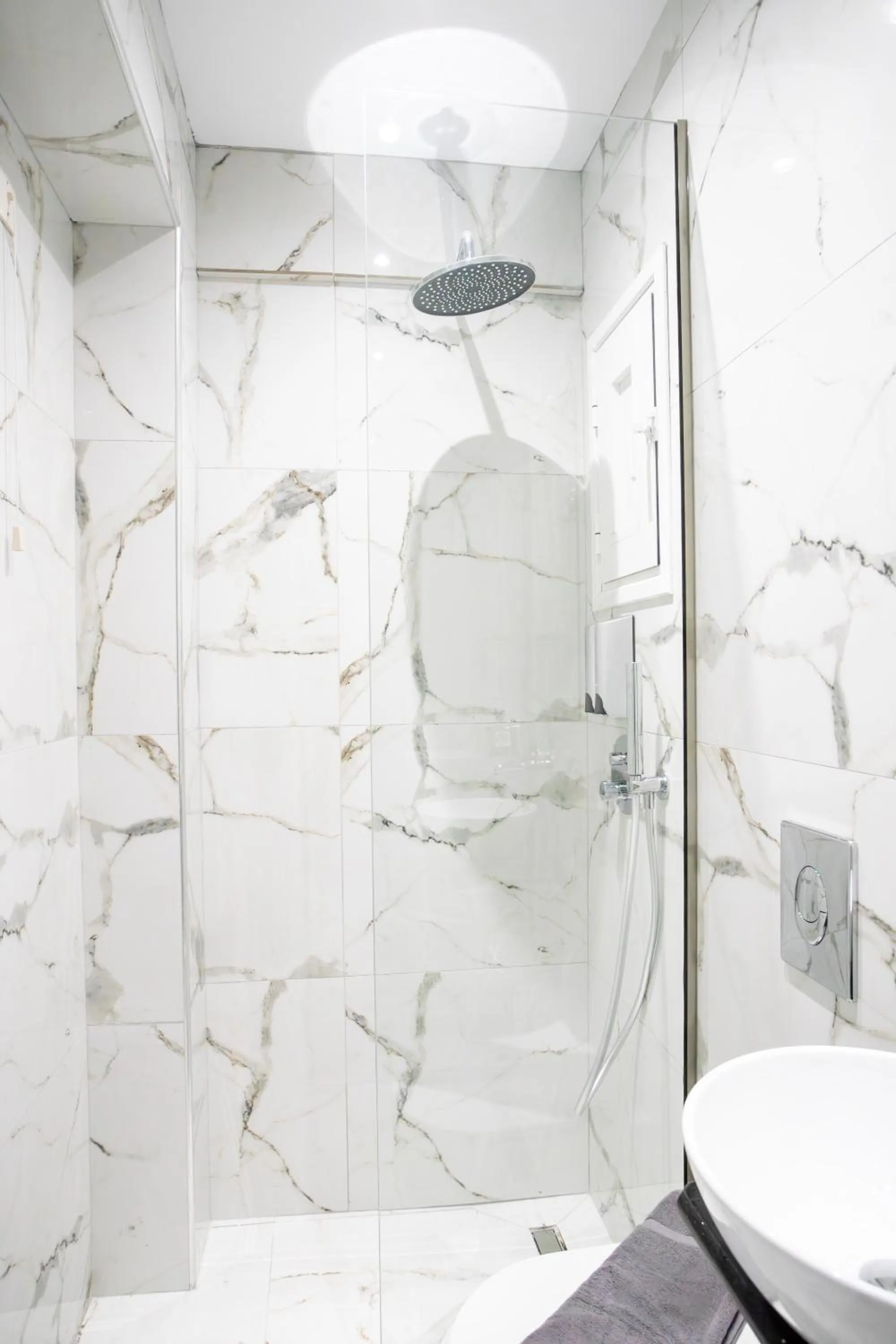 Shower in Star Hotel