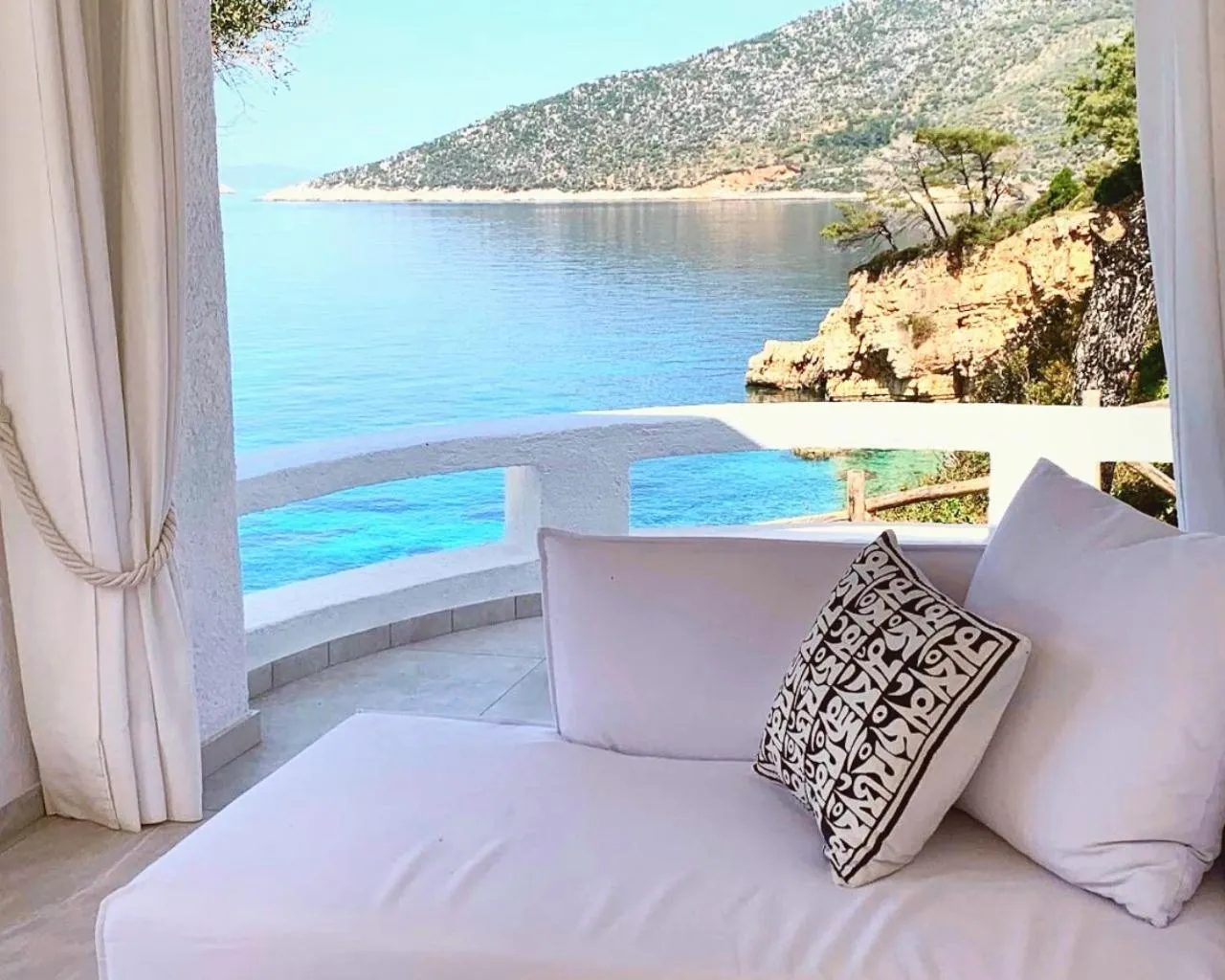 Balcony/Terrace in Marpunta Resort, Santikos Collection