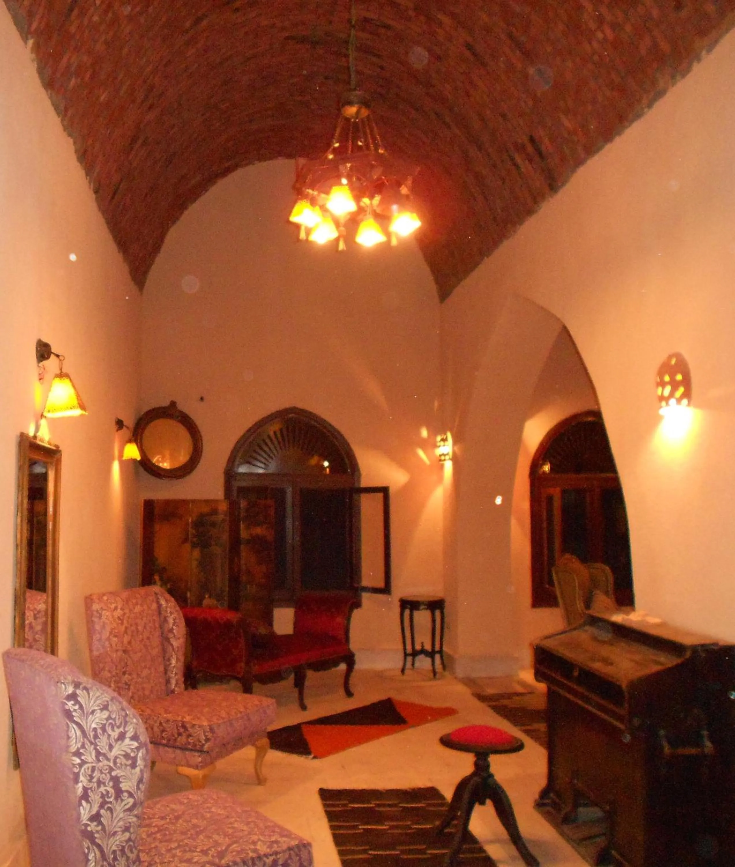 Lounge or bar in Shanda Lodge Desert Resort