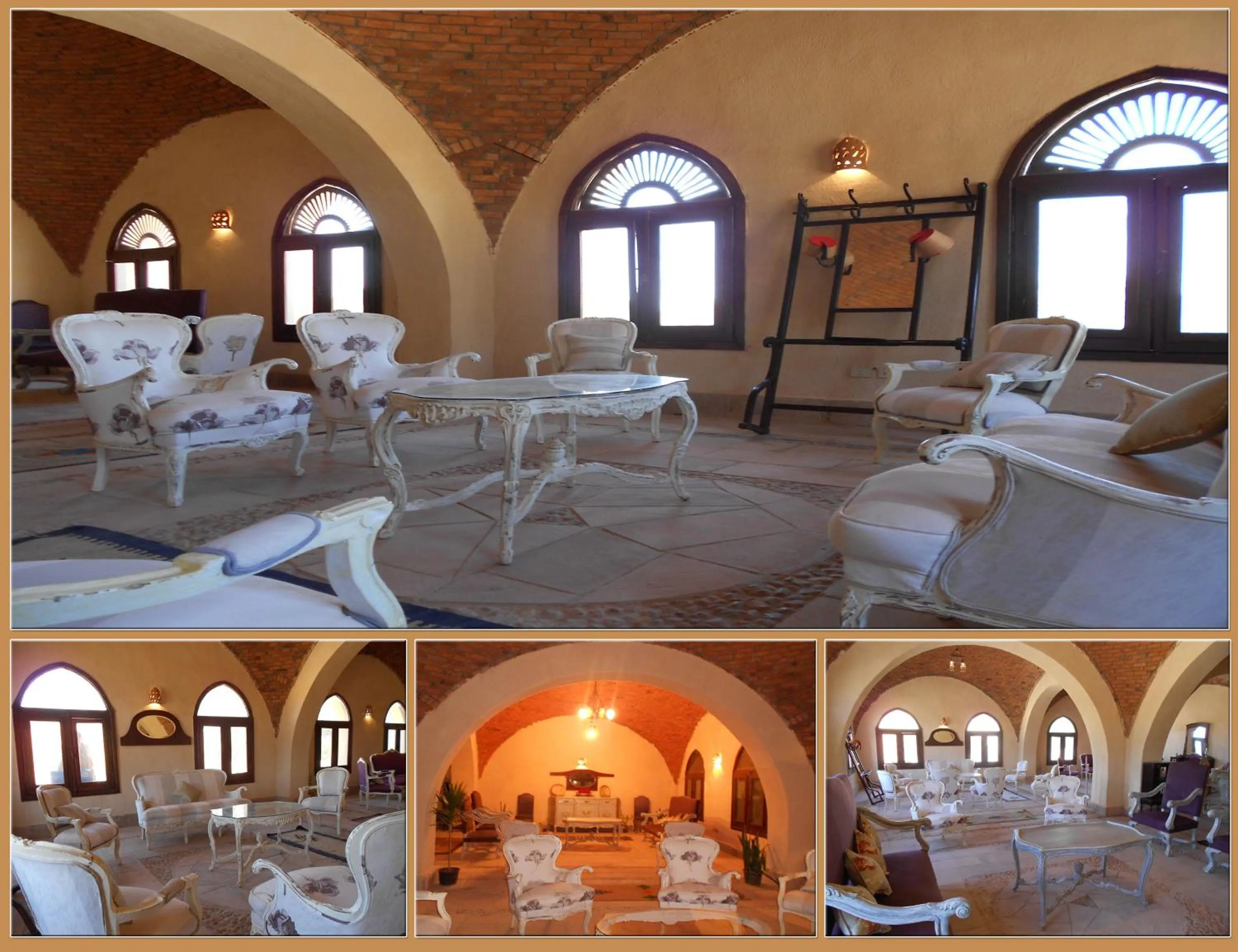 Communal lounge/ TV room in Shanda Lodge Desert Resort