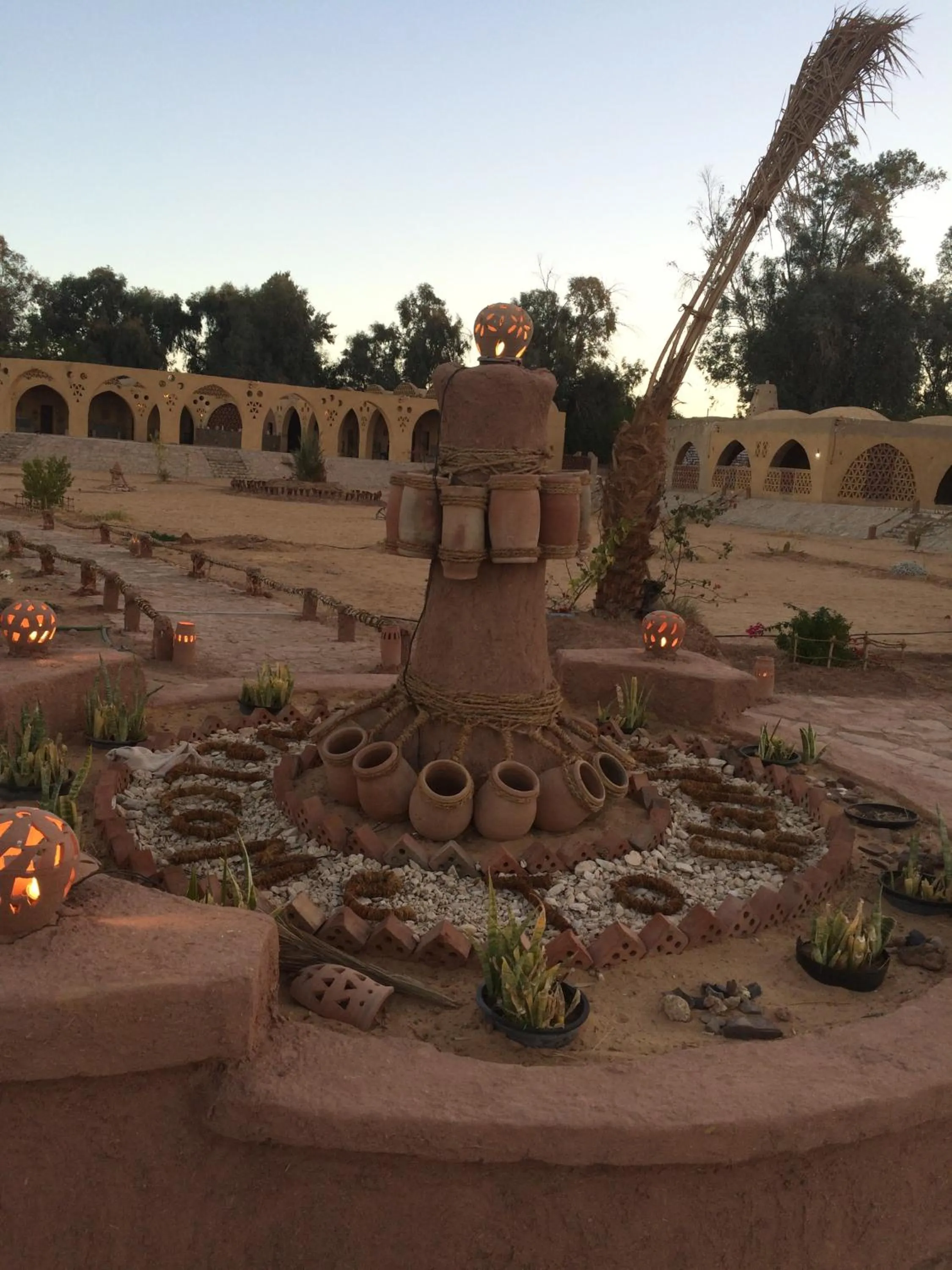 Natural landscape in Shanda Lodge Desert Resort