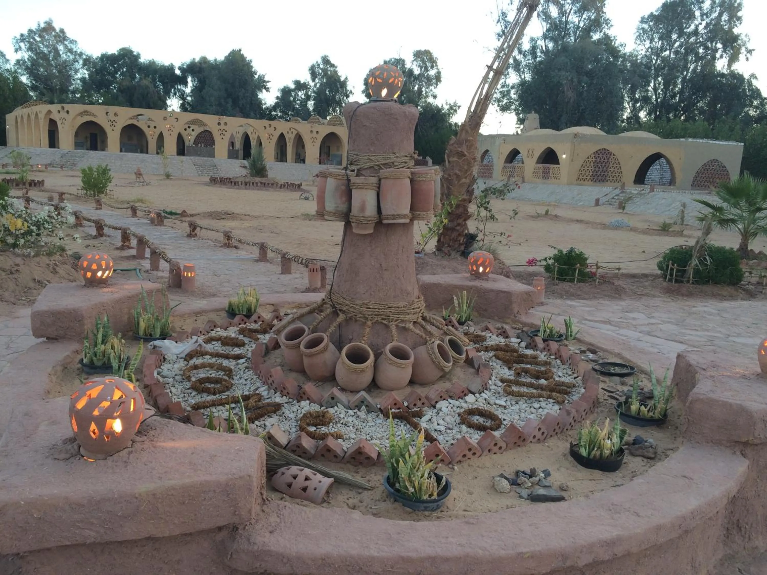 Natural landscape in Shanda Lodge Desert Resort