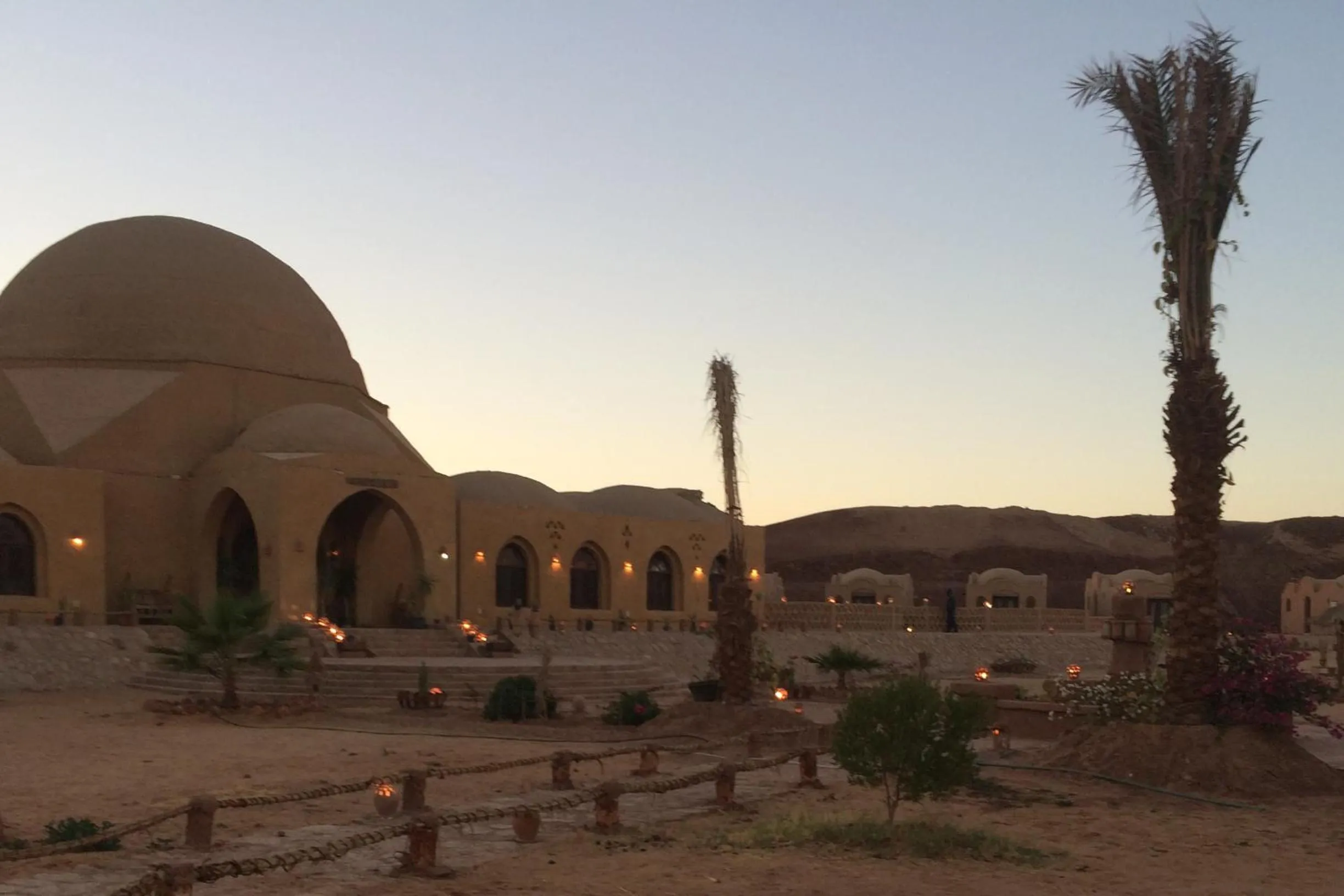 Natural landscape in Shanda Lodge Desert Resort