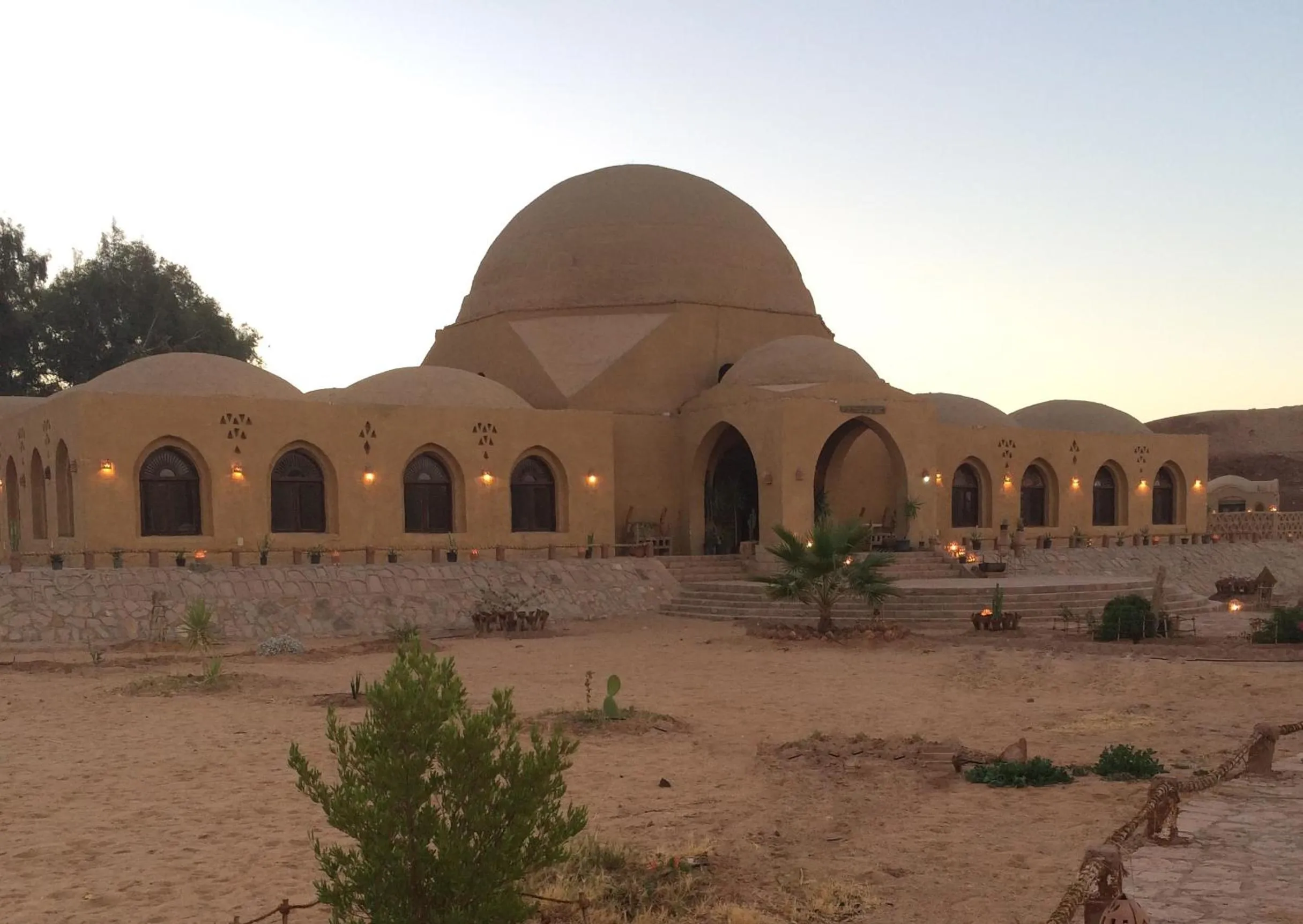 Natural landscape in Shanda Lodge Desert Resort