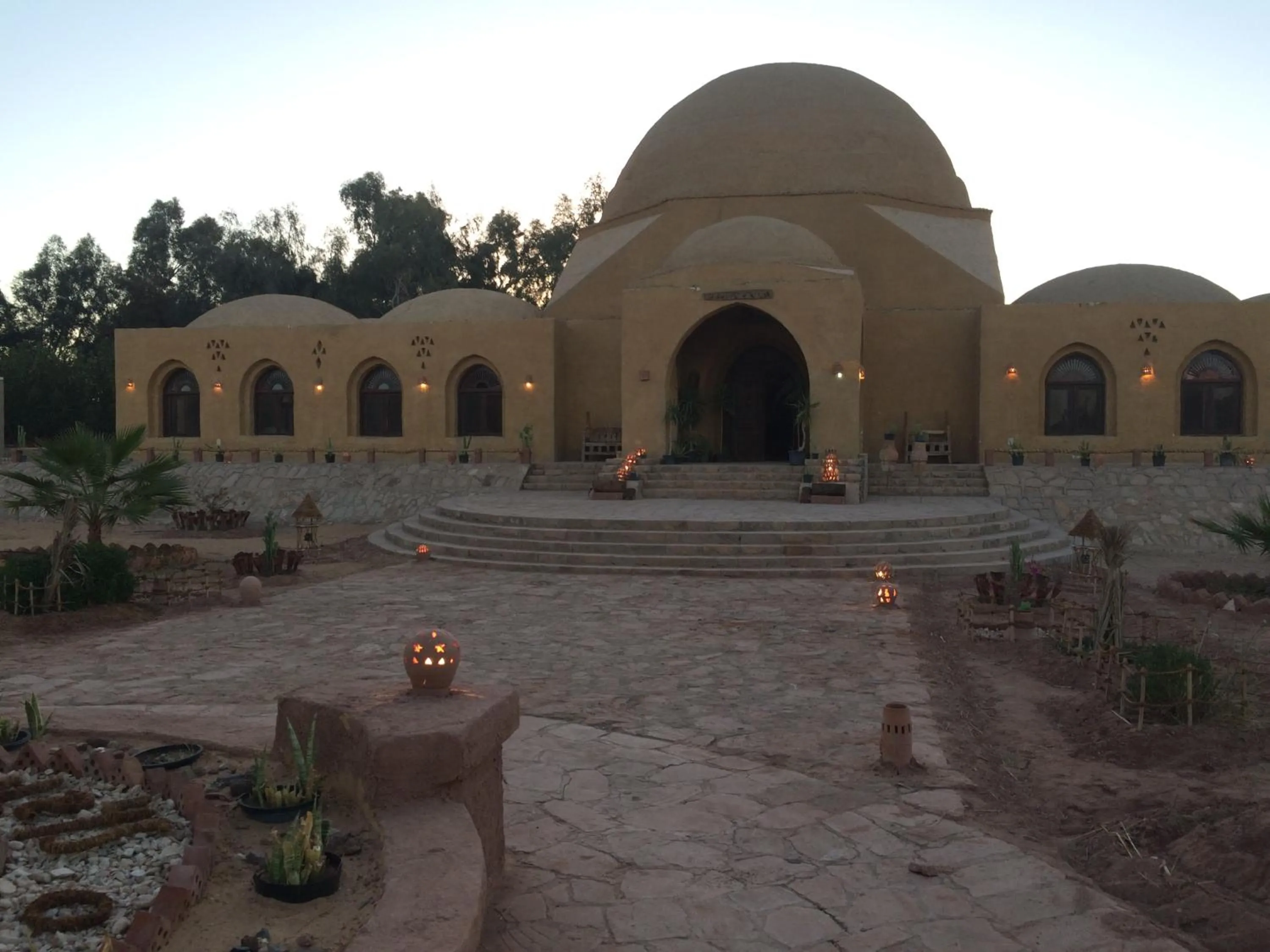 Facade/entrance in Shanda Lodge Desert Resort