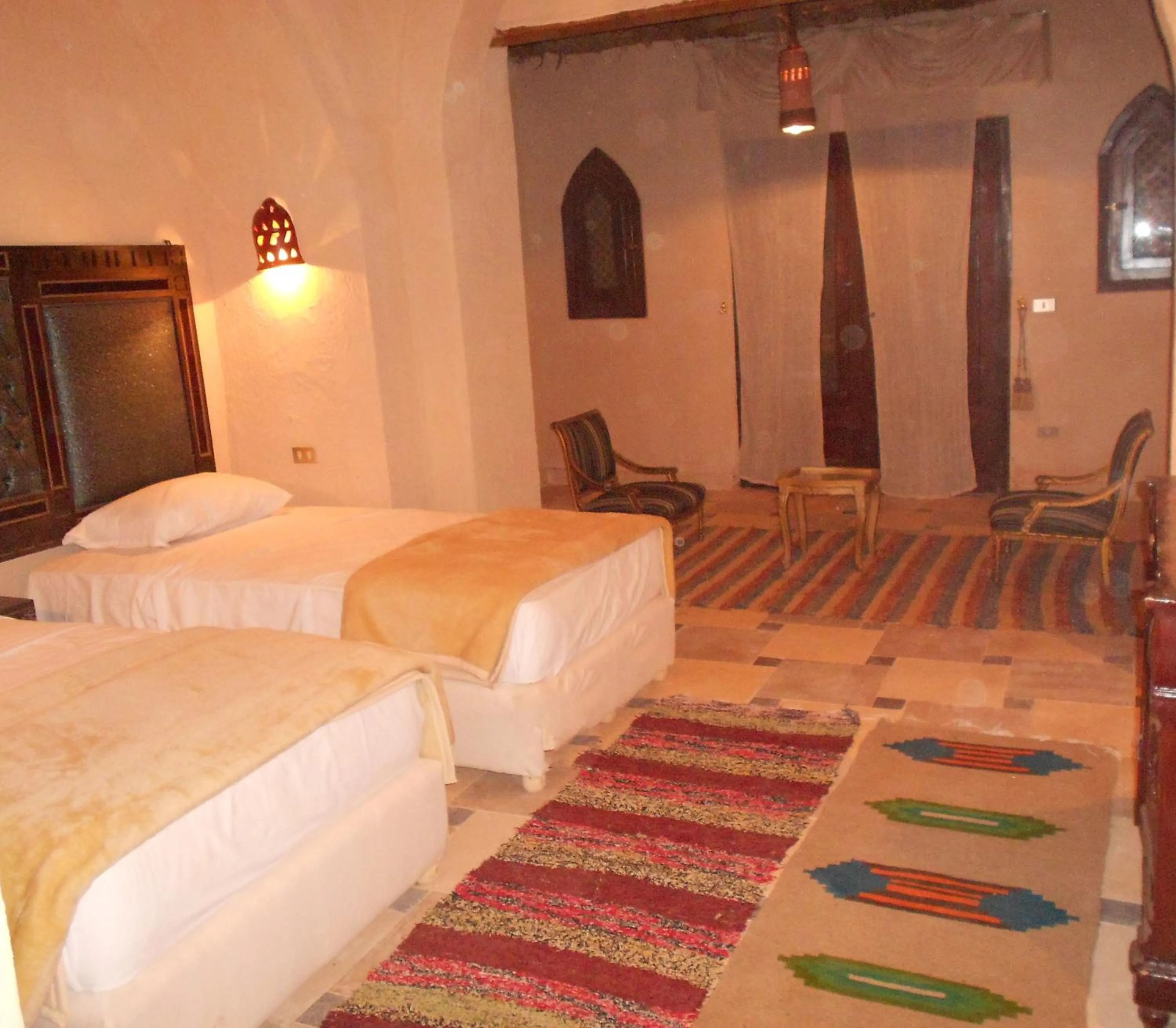 Bed in Shanda Lodge Desert Resort
