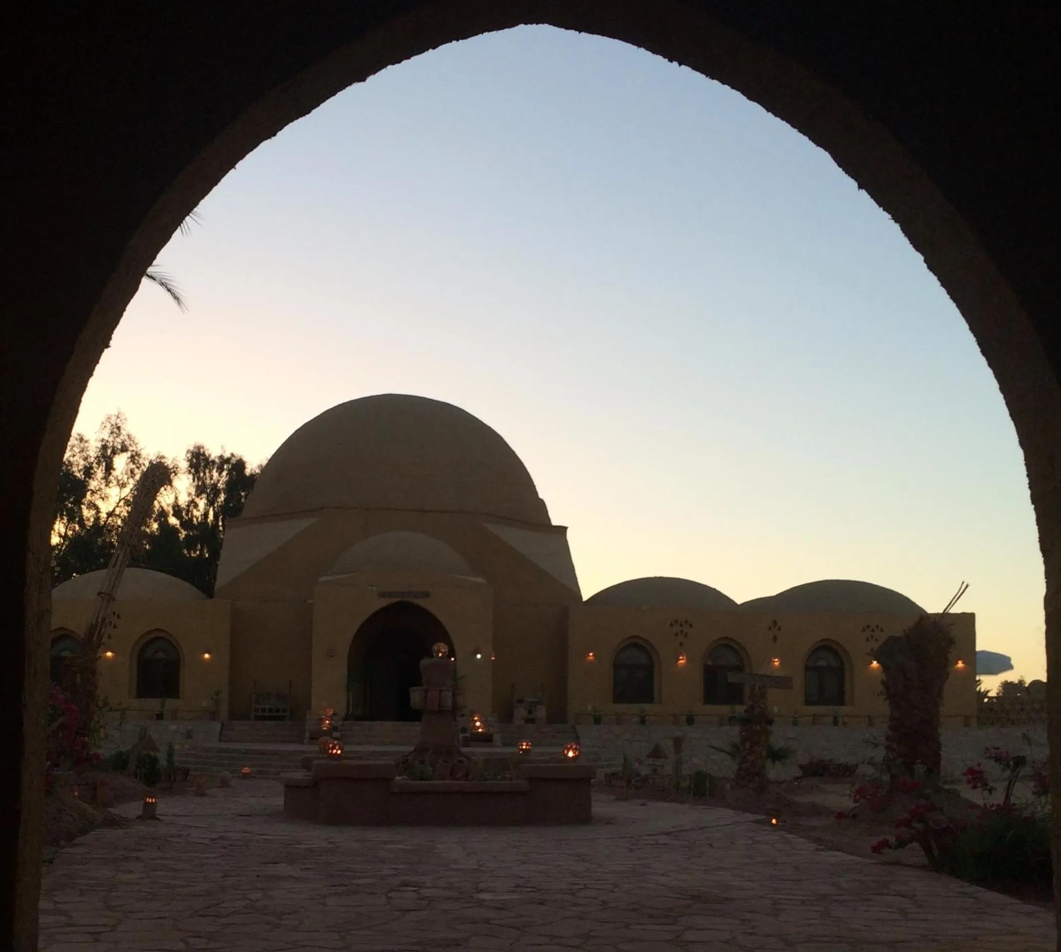 Facade/entrance in Shanda Lodge Desert Resort