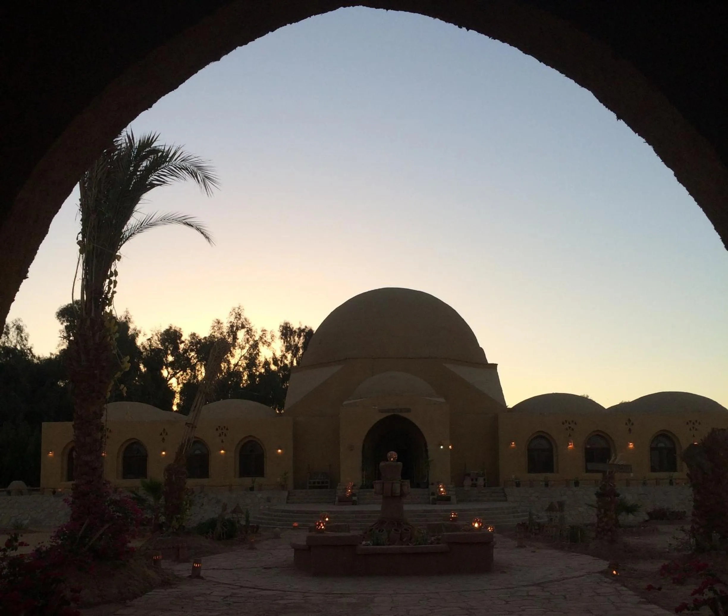 Natural landscape in Shanda Lodge Desert Resort