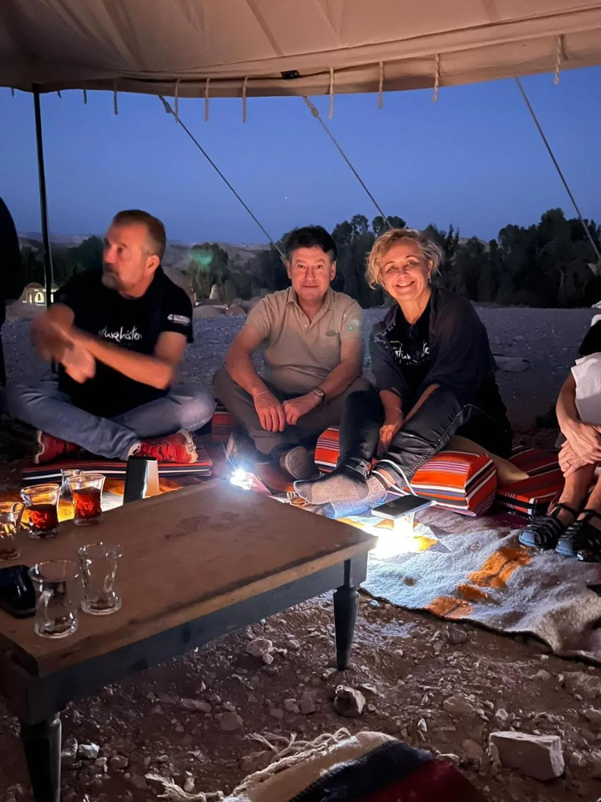 Evening entertainment in Shanda Lodge Desert Resort