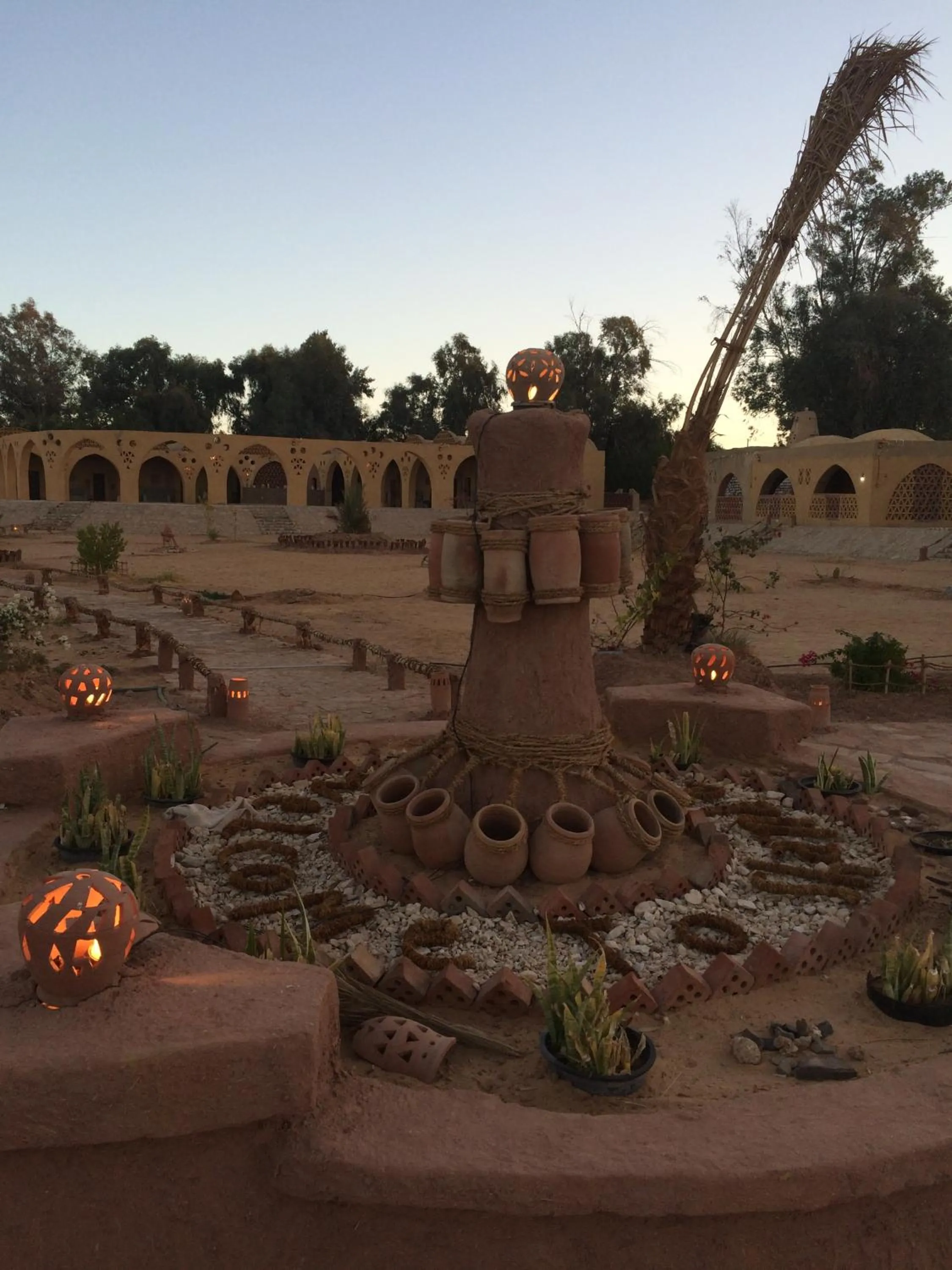 Natural landscape in Shanda Lodge Desert Resort