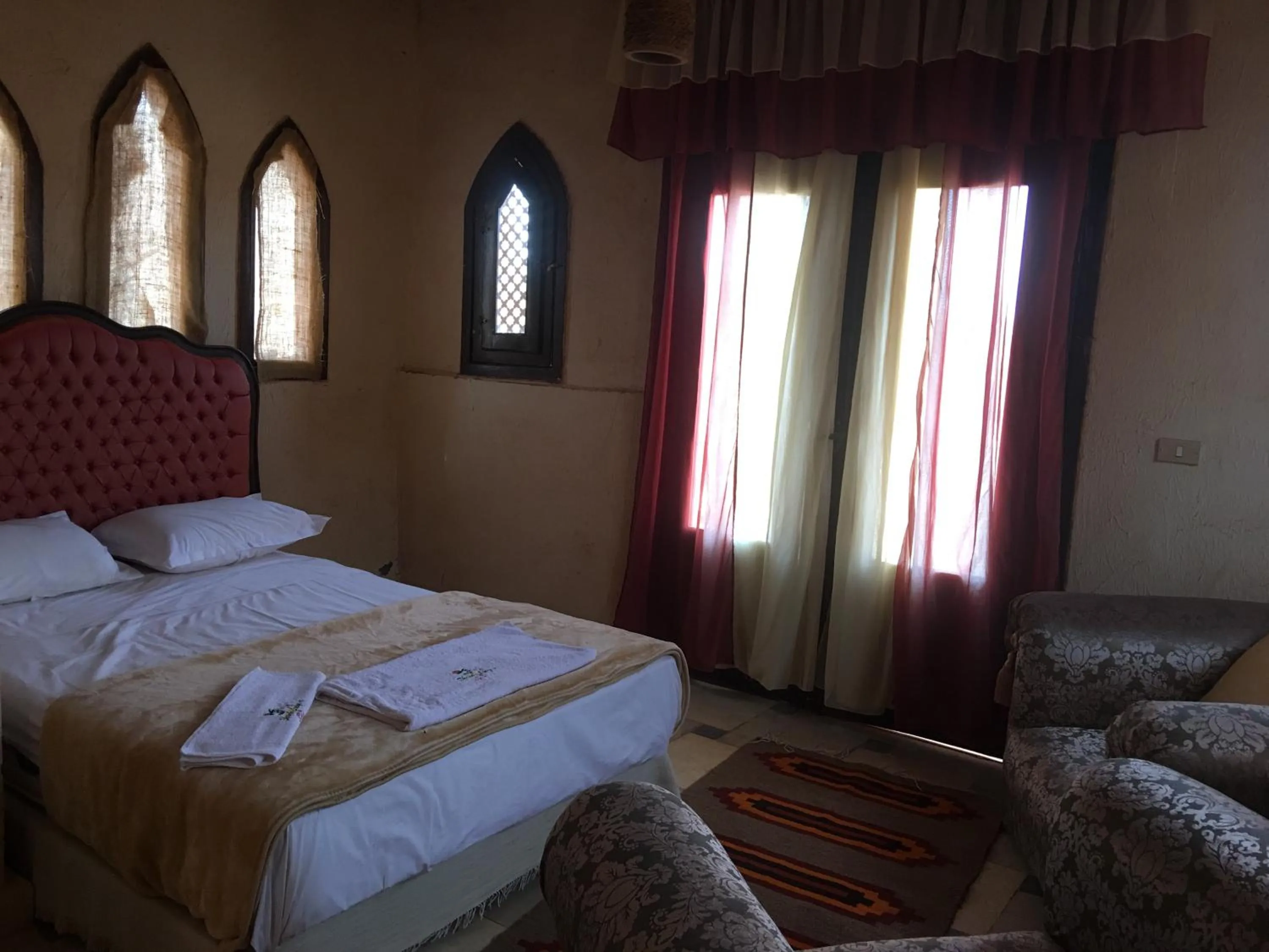 Bed in Shanda Lodge Desert Resort