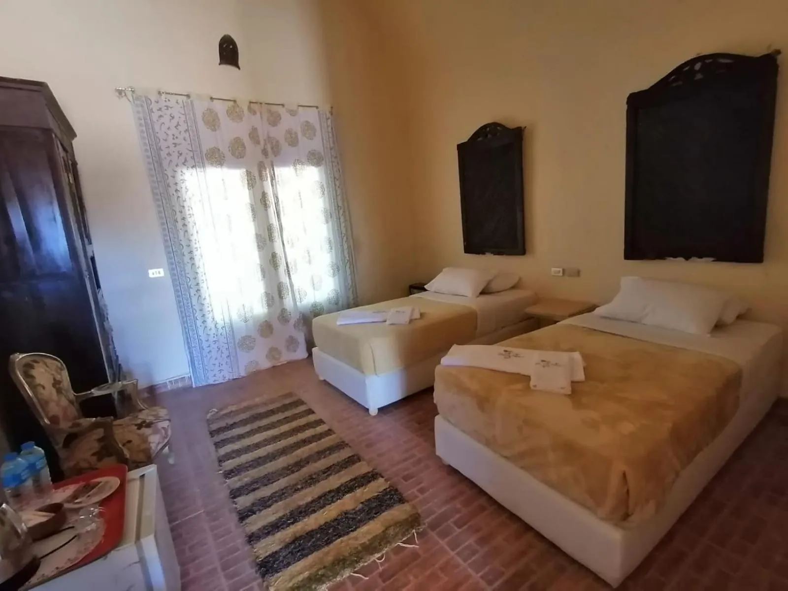 Bed in Shanda Lodge Desert Resort