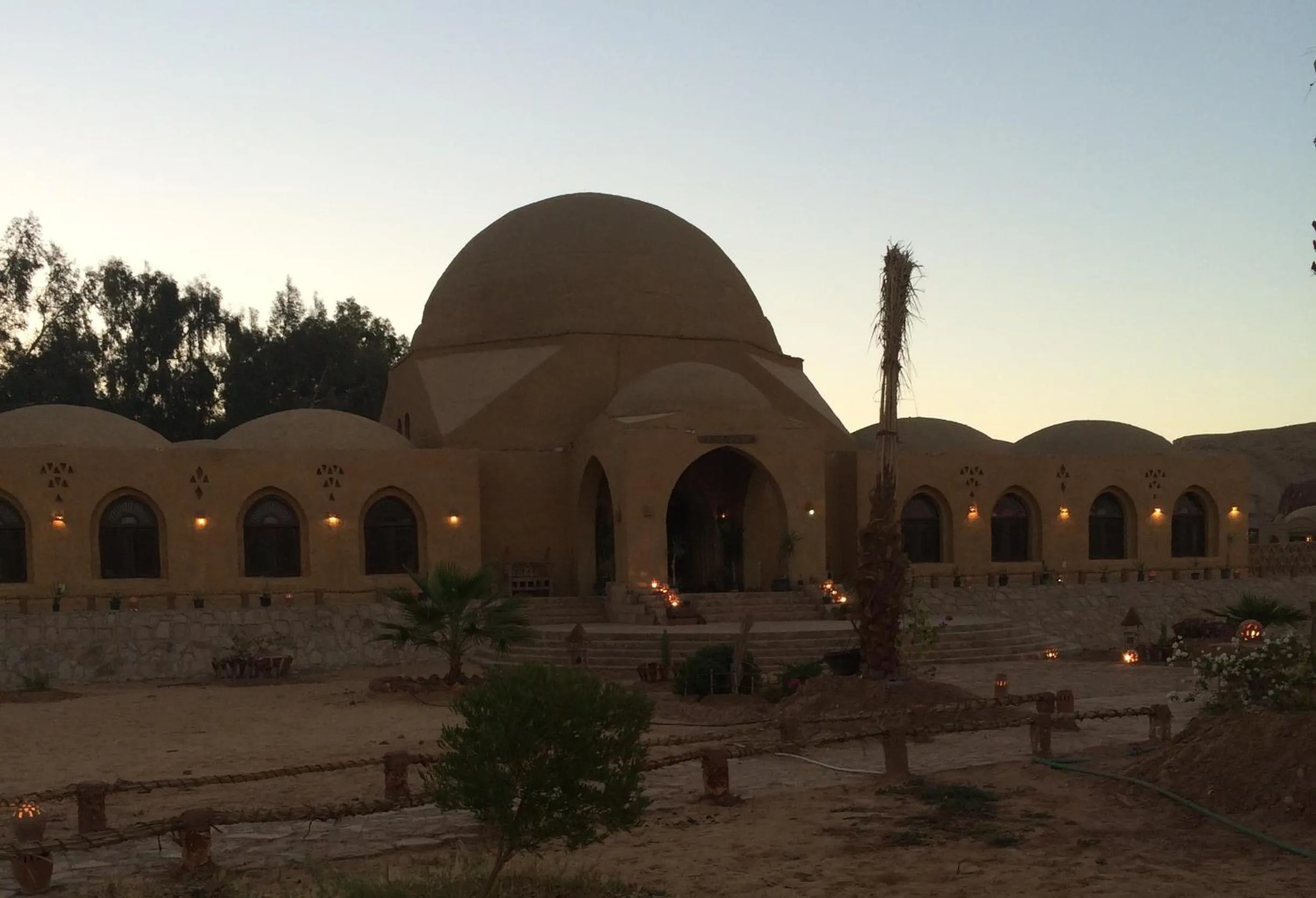 Facade/entrance in Shanda Lodge Desert Resort