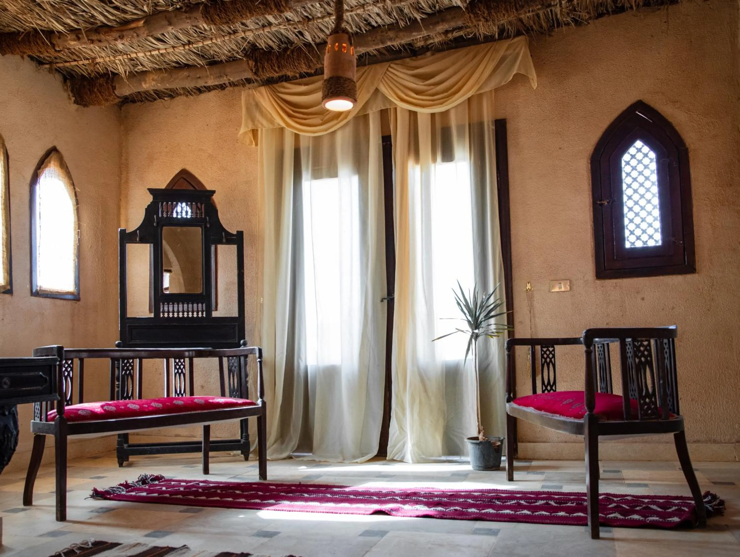 Seating area in Shanda Lodge Desert Resort