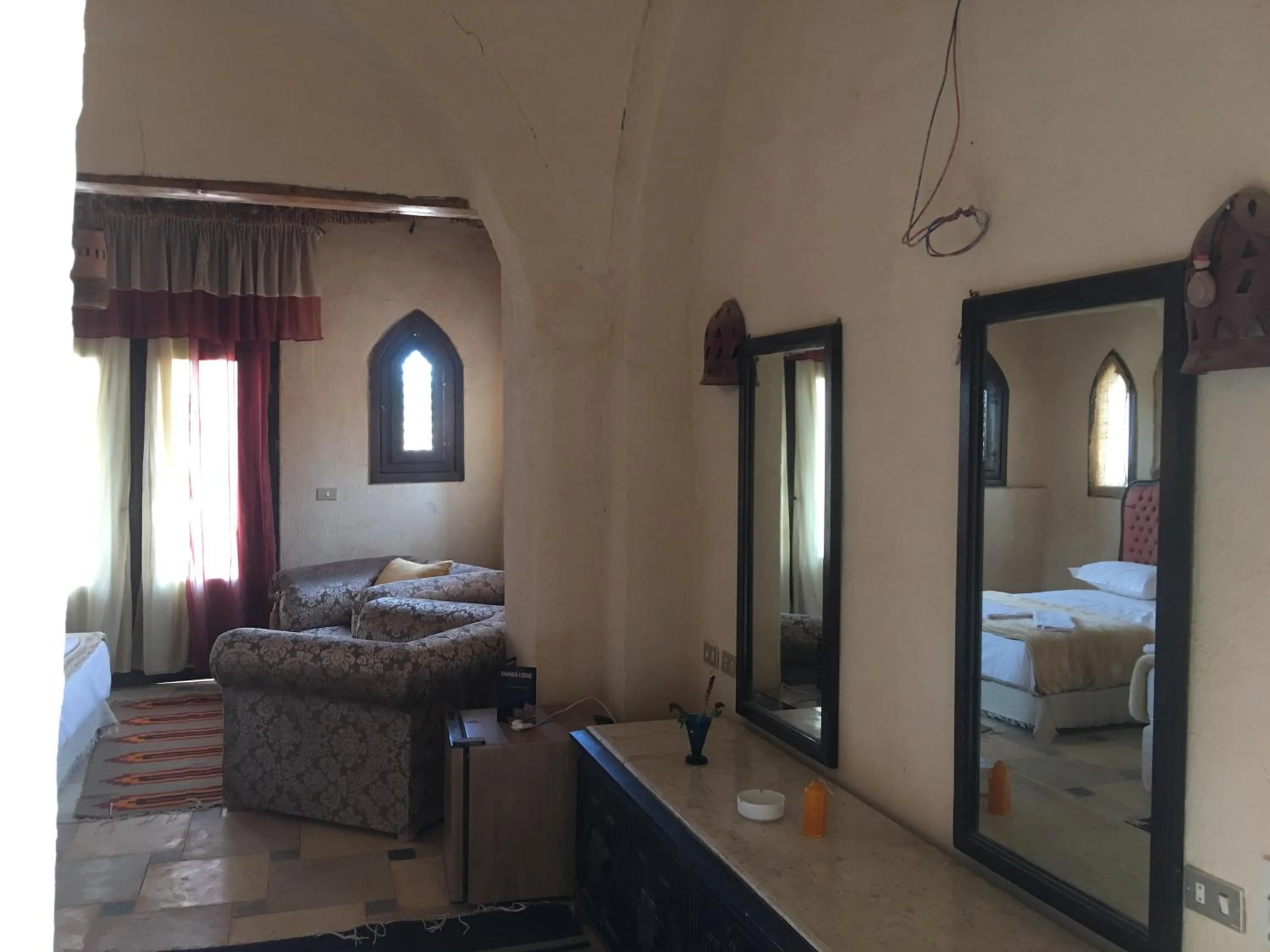 Bed in Shanda Lodge Desert Resort