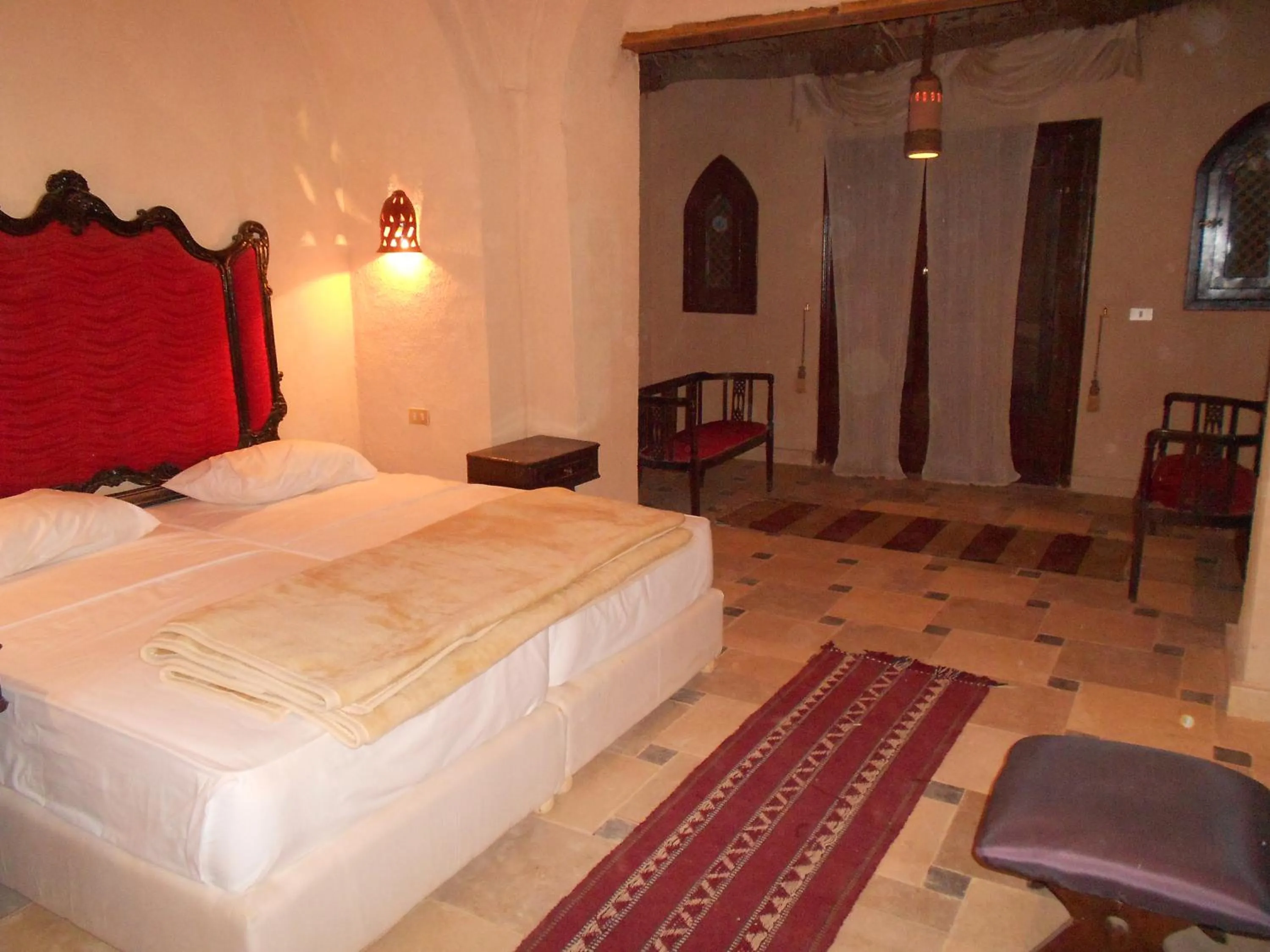 Bed in Shanda Lodge Desert Resort