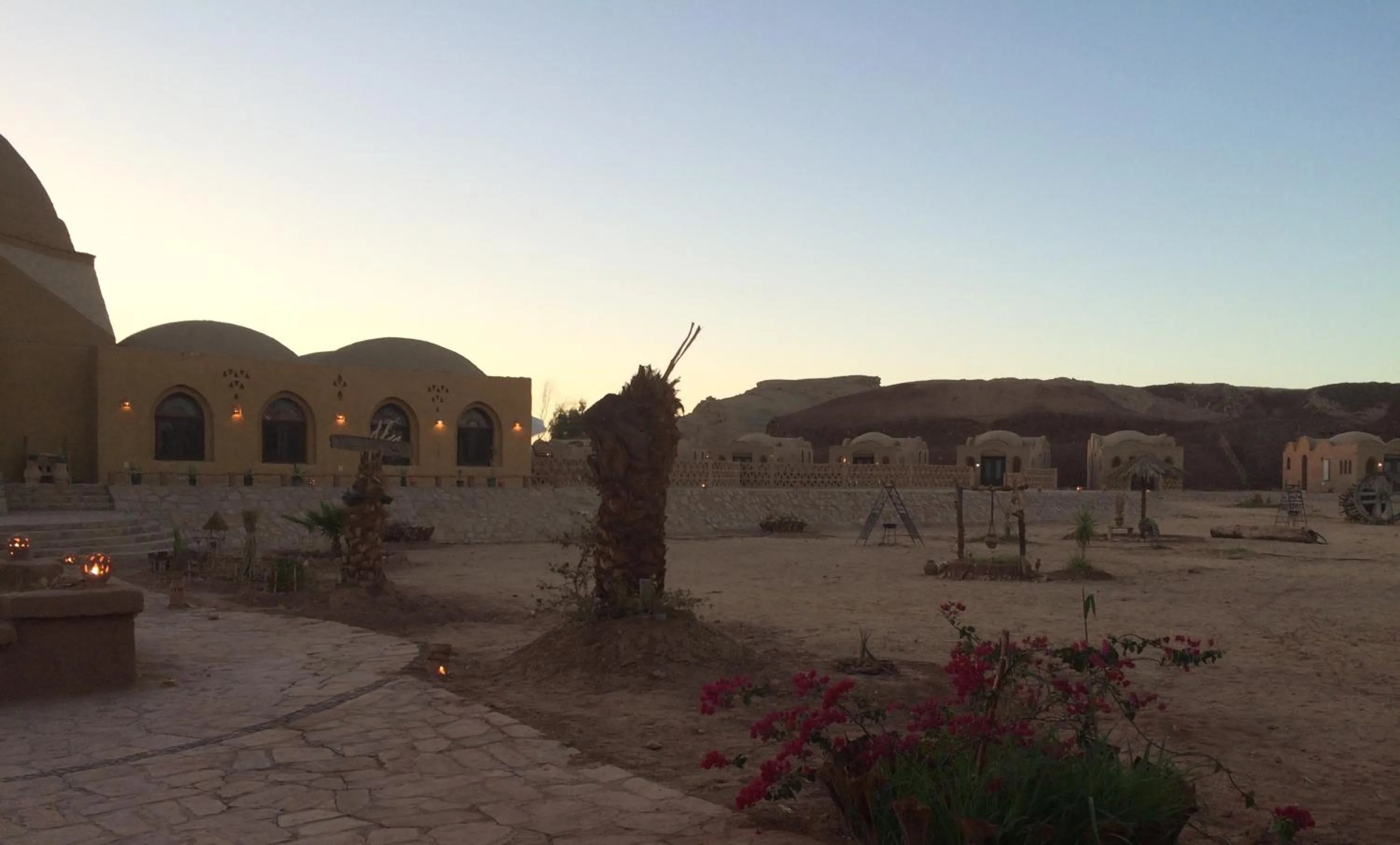 Natural landscape in Shanda Lodge Desert Resort