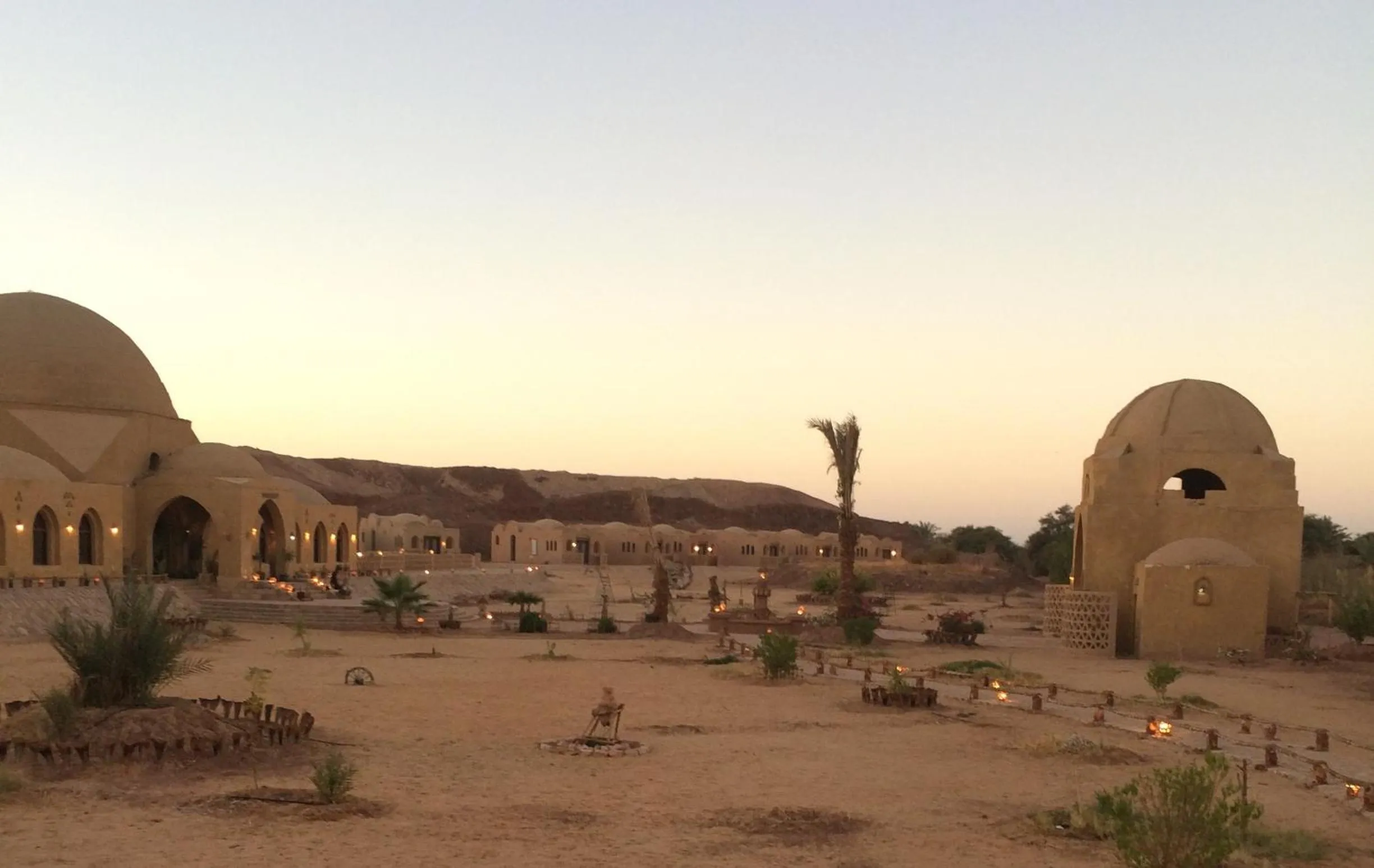 Natural landscape in Shanda Lodge Desert Resort