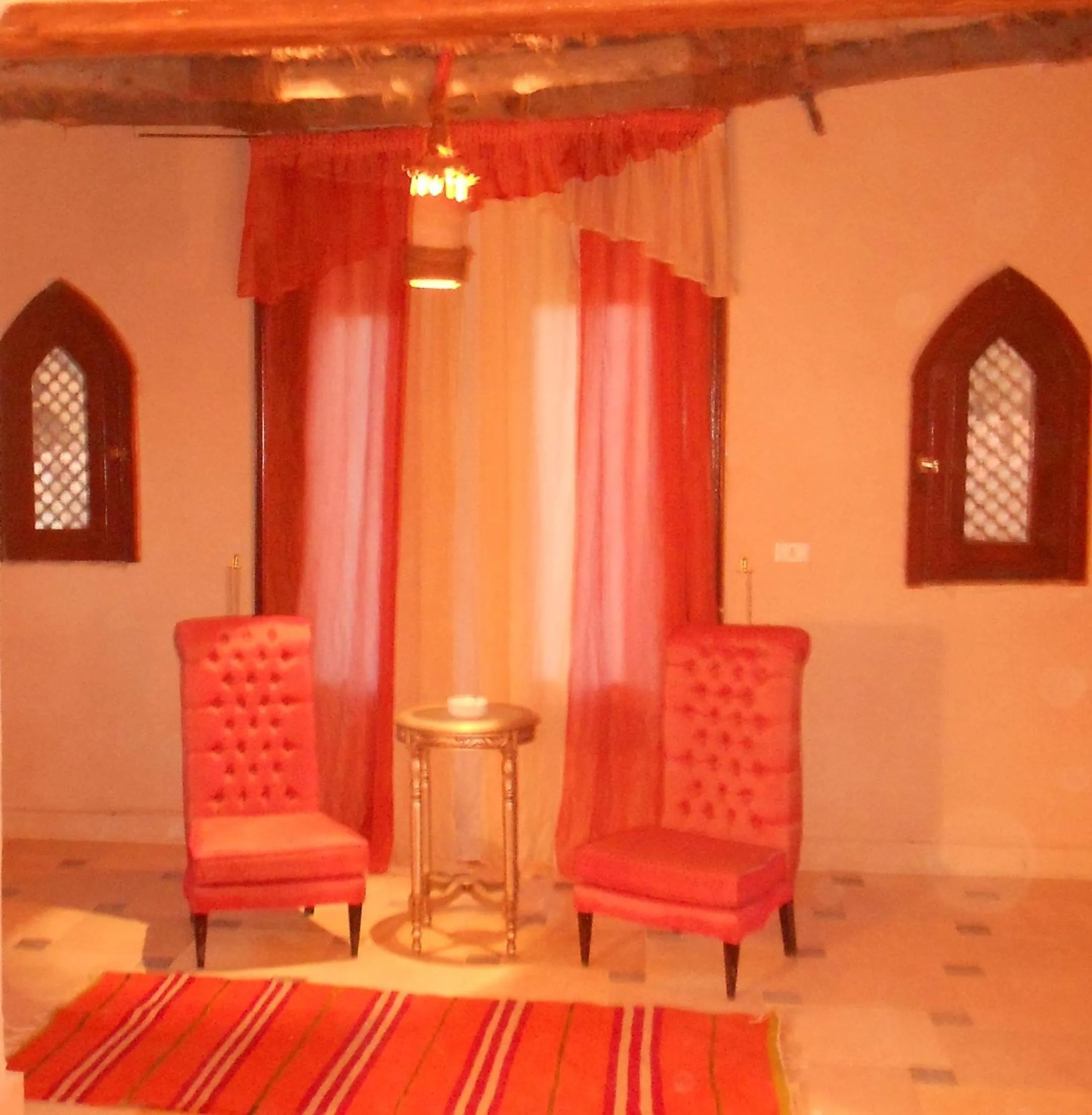 Seating area in Shanda Lodge Desert Resort