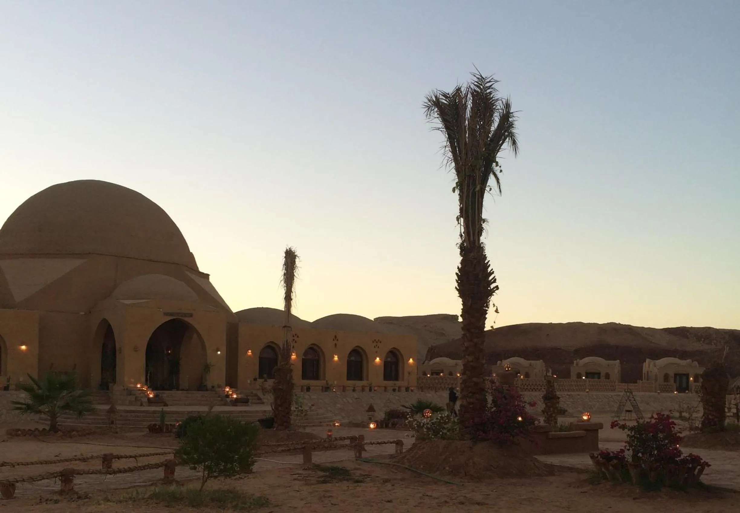 Facade/entrance in Shanda Lodge Desert Resort