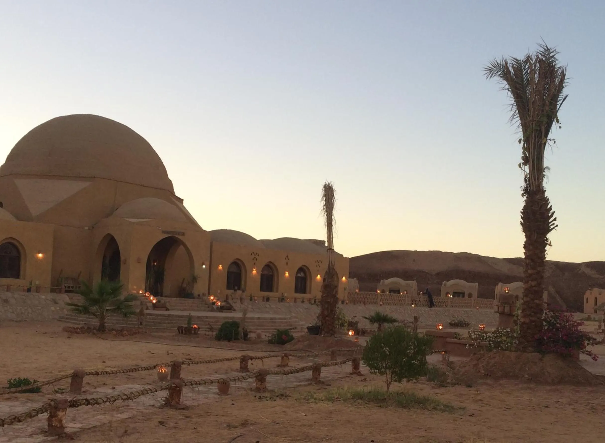 Natural landscape in Shanda Lodge Desert Resort