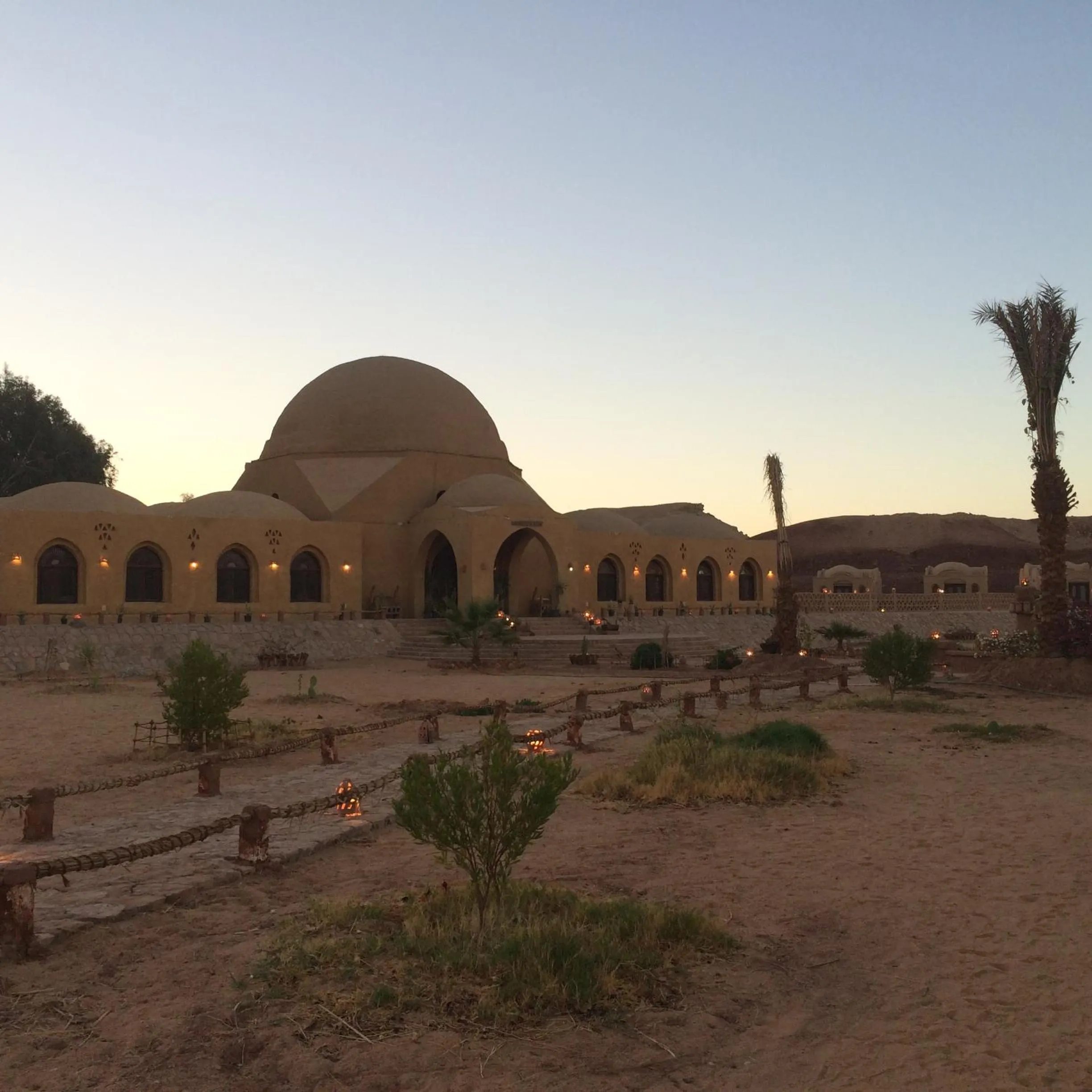 Natural landscape in Shanda Lodge Desert Resort