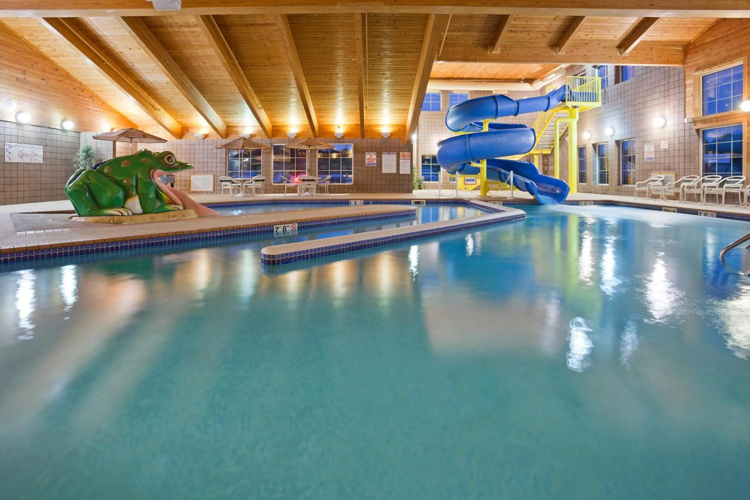 Swimming pool in AmericInn by Wyndham Wetmore Munising