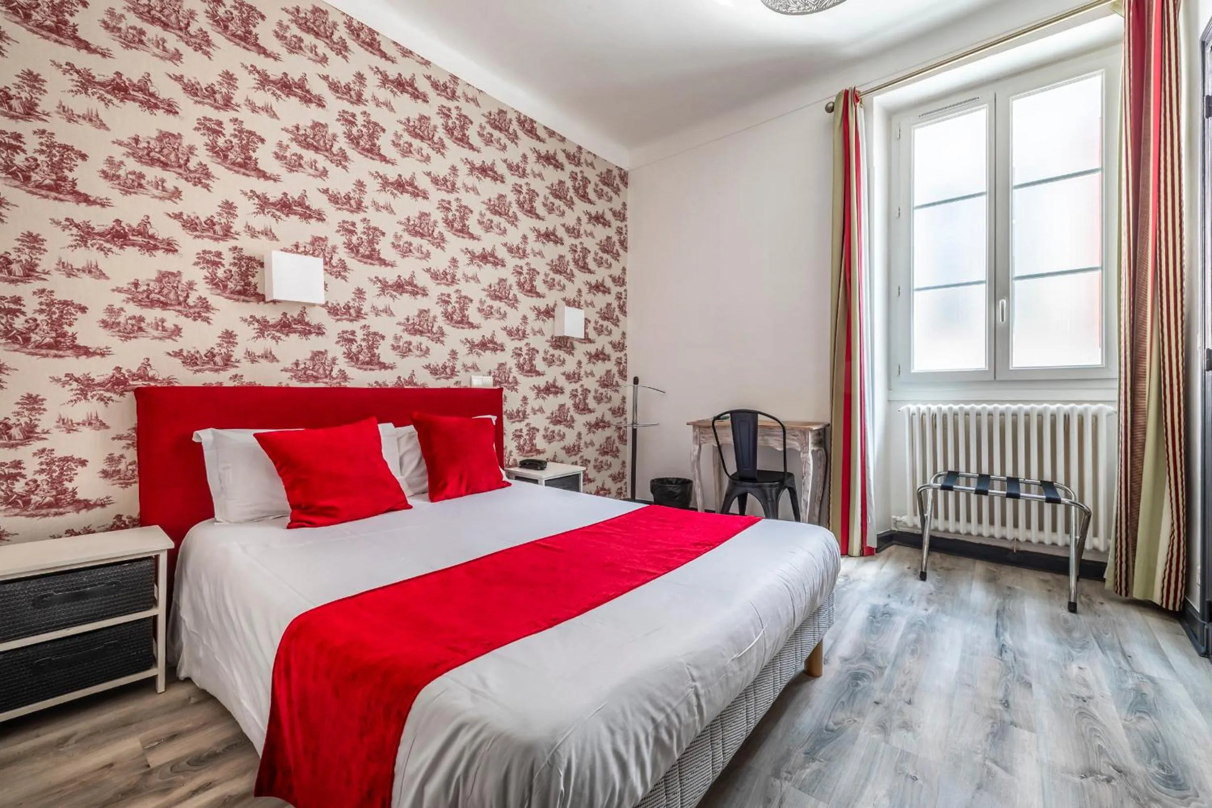 Bed in Hôtel Parc Mazon-Biarritz