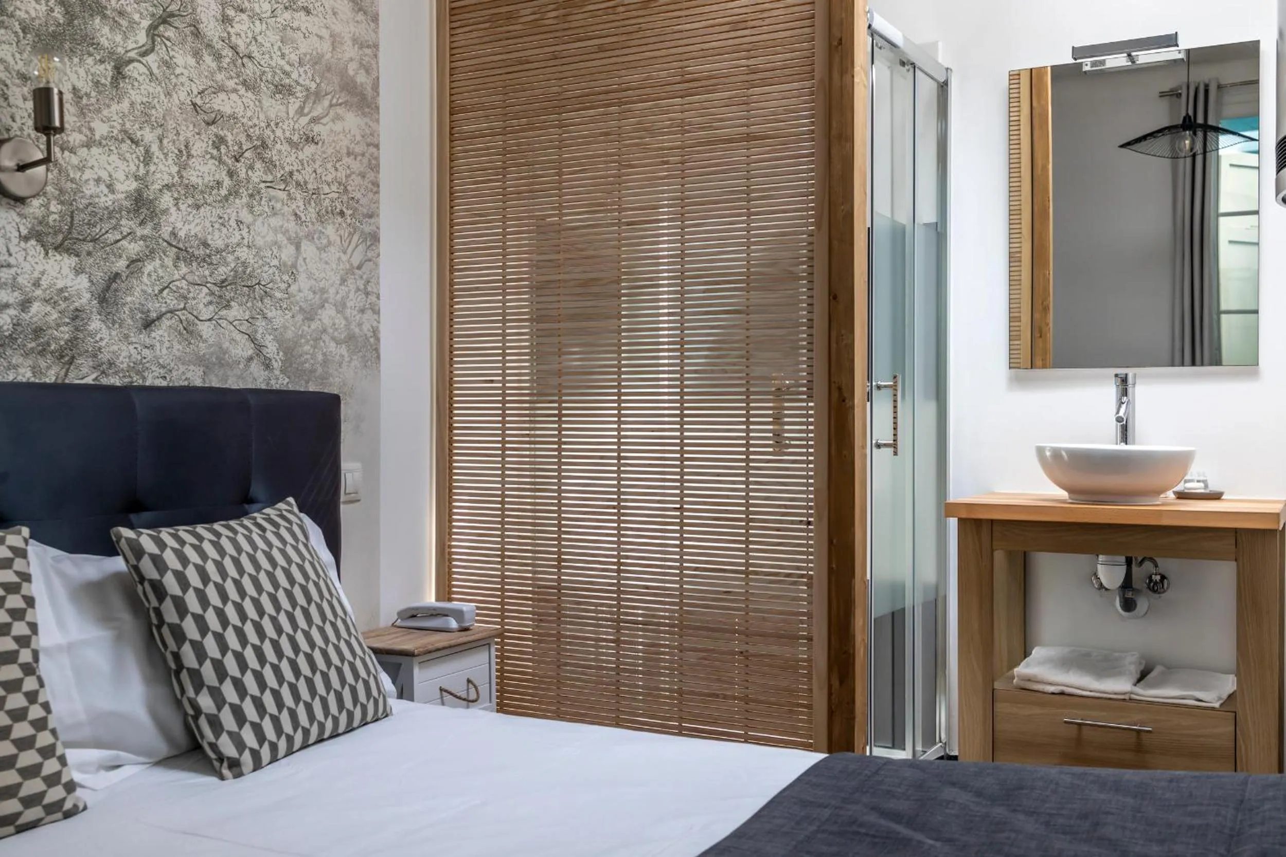 Bed in Hôtel Parc Mazon-Biarritz