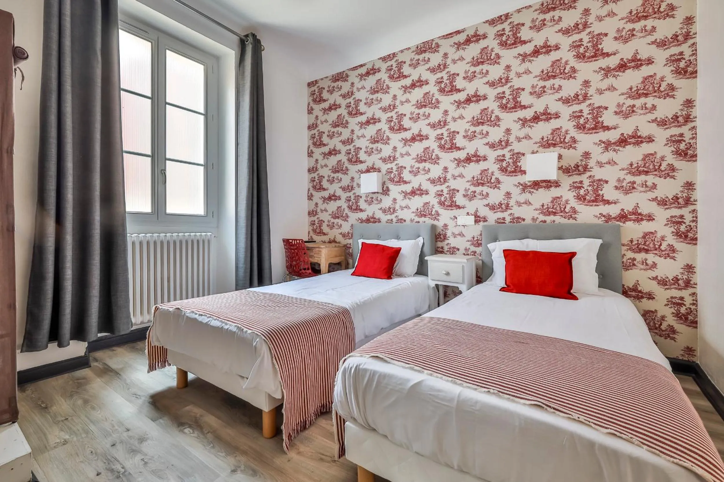 Bed in Hôtel Parc Mazon-Biarritz