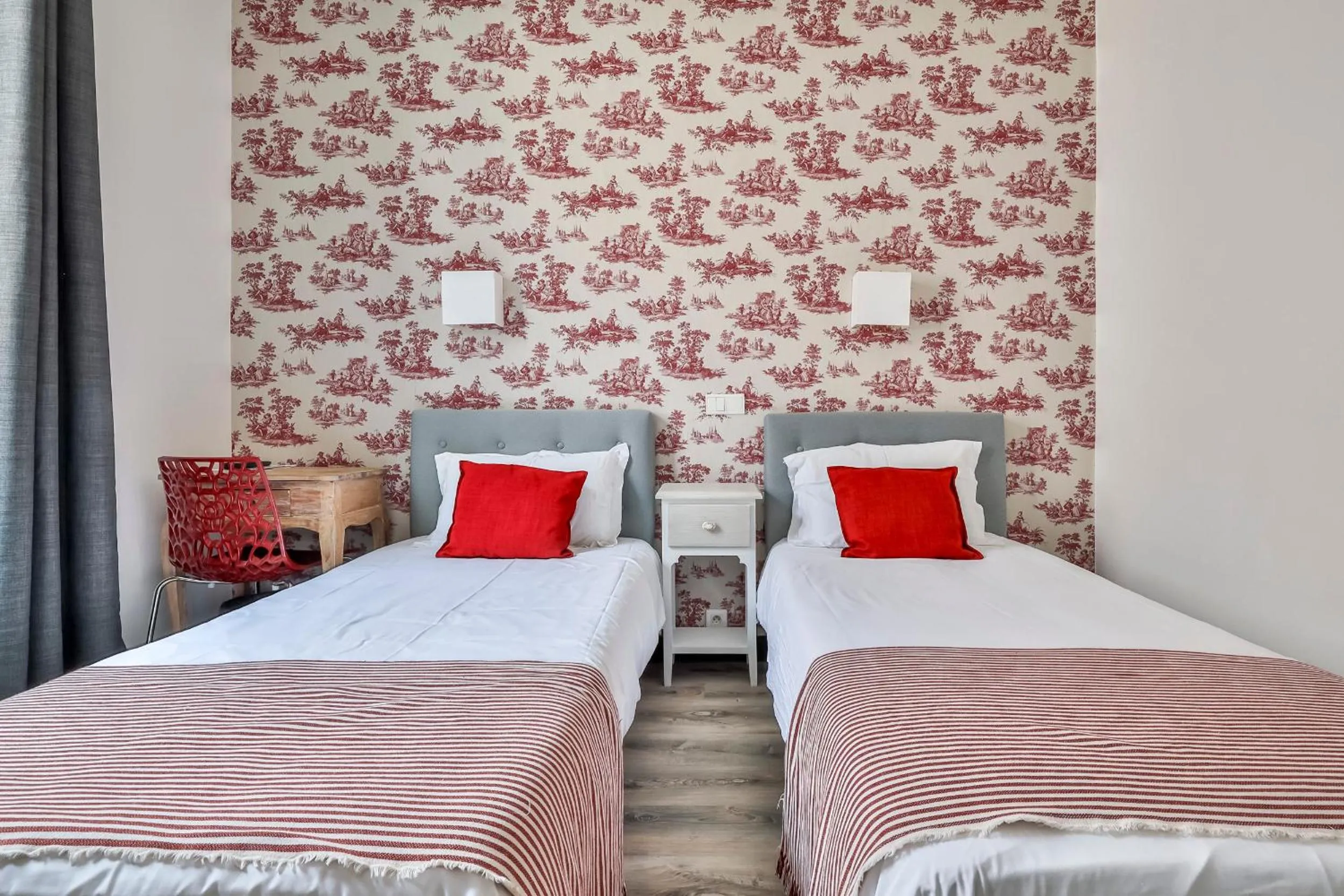 Bed in Hôtel Parc Mazon-Biarritz