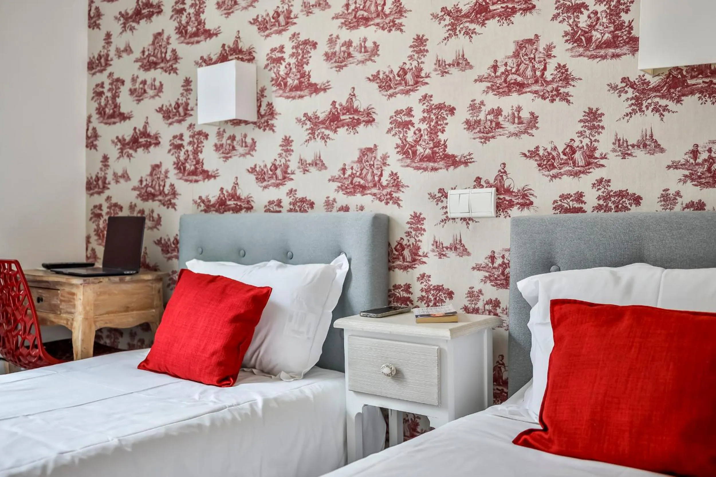 Bed in Hôtel Parc Mazon-Biarritz