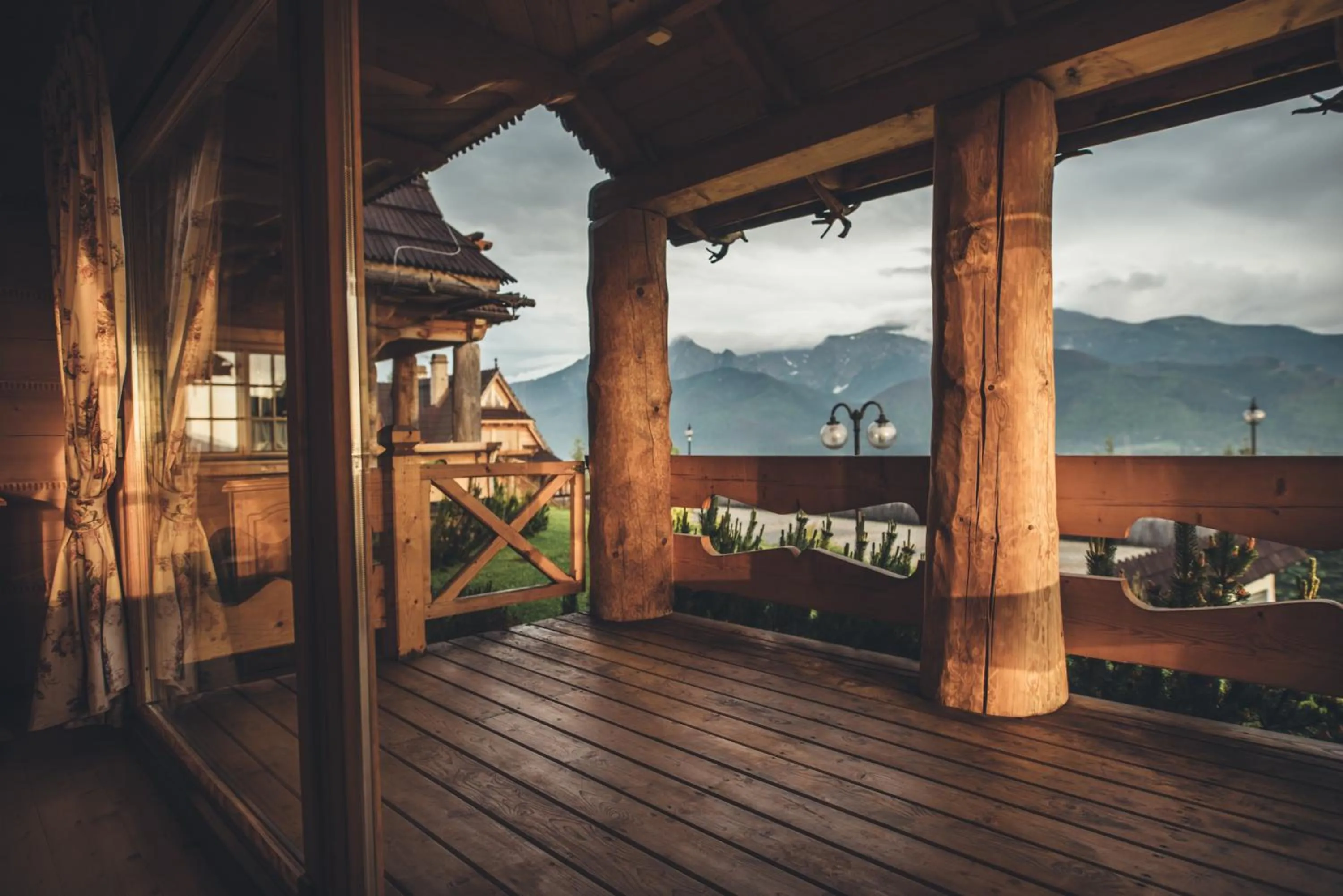 Balcony/Terrace in Osada Kościelisko - Tatry na Wyciągnięcie Ręki