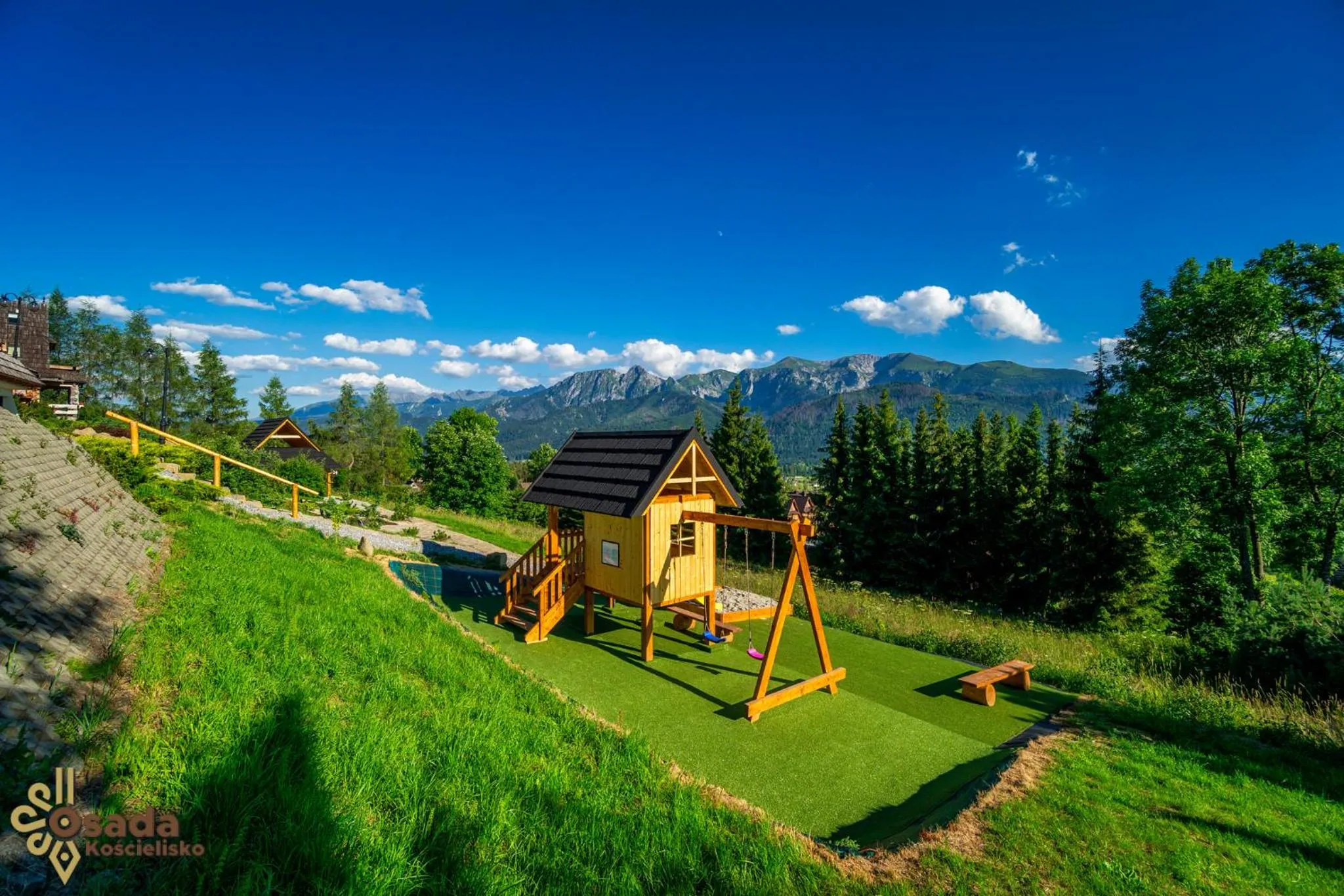 Children play ground in Osada Kościelisko - Tatry na Wyciągnięcie Ręki