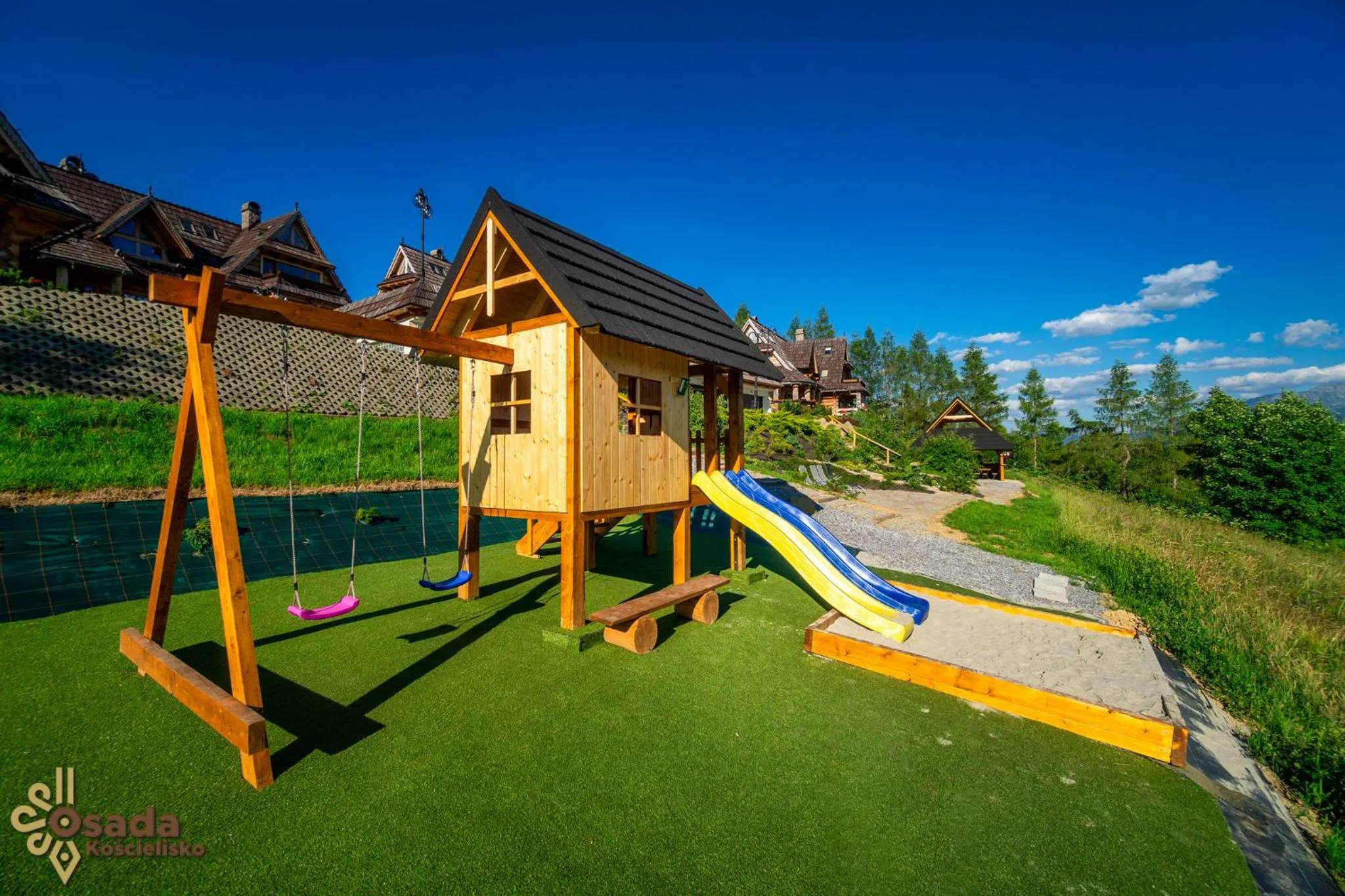 Children play ground in Osada Kościelisko - Tatry na Wyciągnięcie Ręki