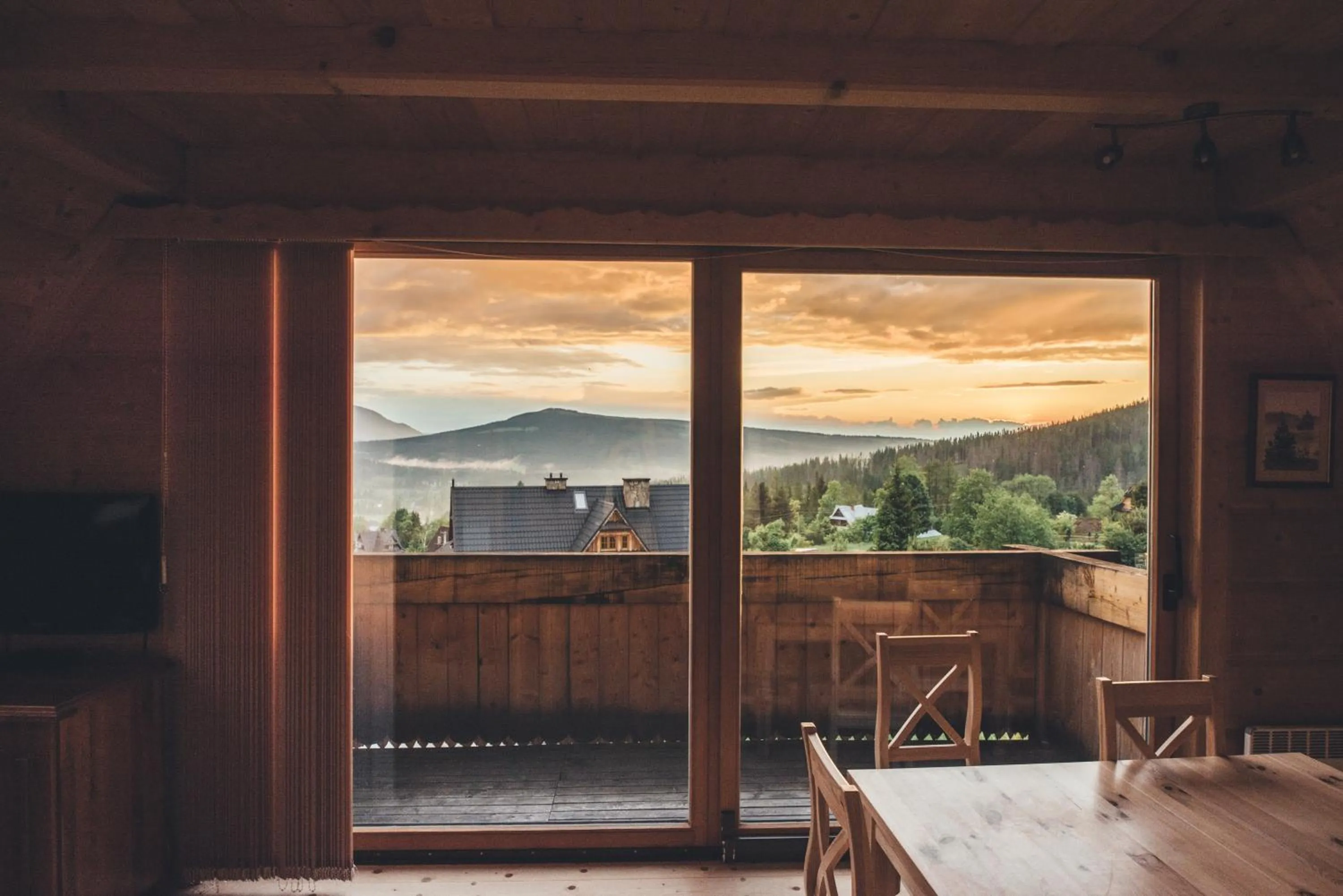 Balcony/Terrace in Osada Kościelisko - Tatry na Wyciągnięcie Ręki