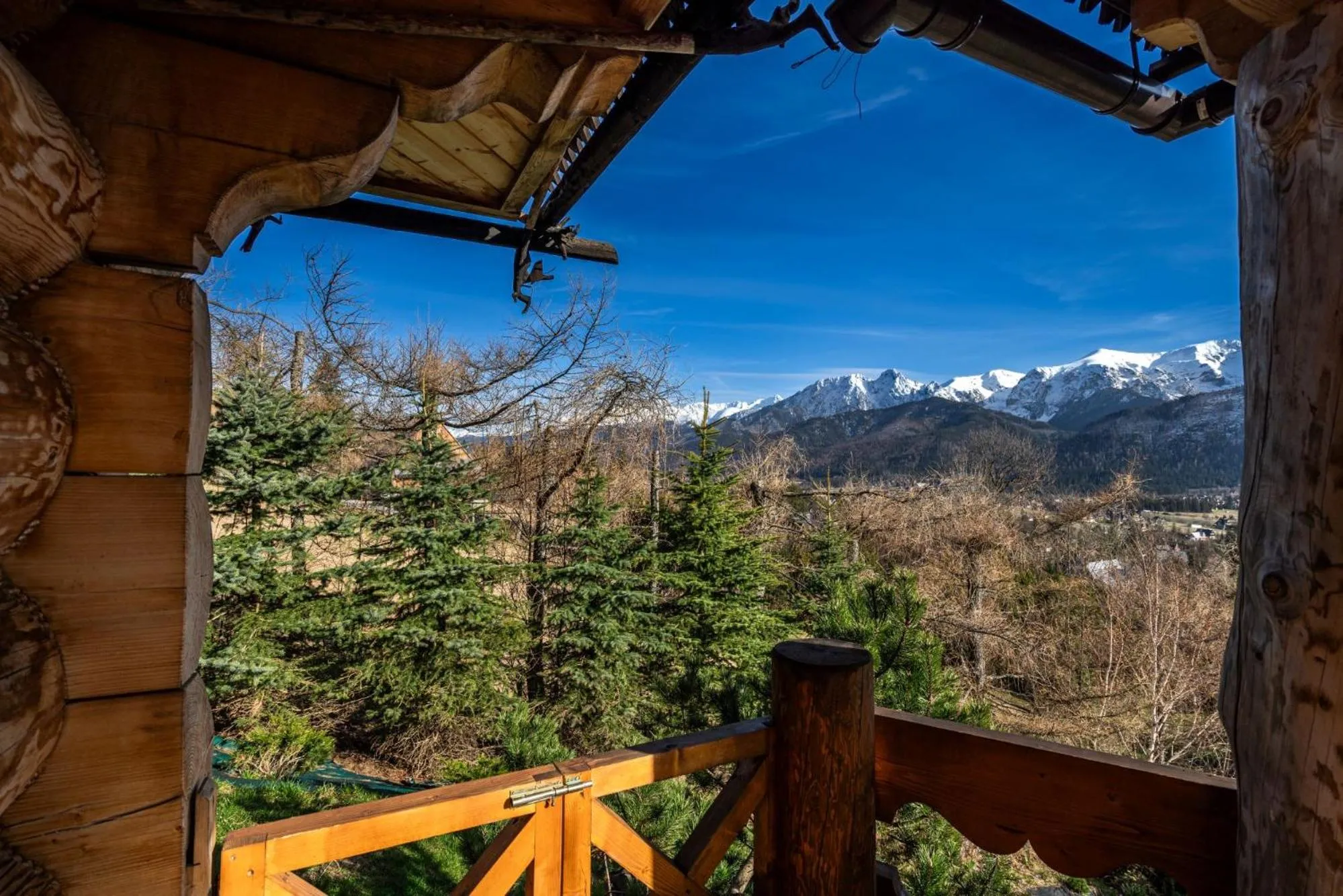 Balcony/Terrace in Osada Kościelisko - Tatry na Wyciągnięcie Ręki