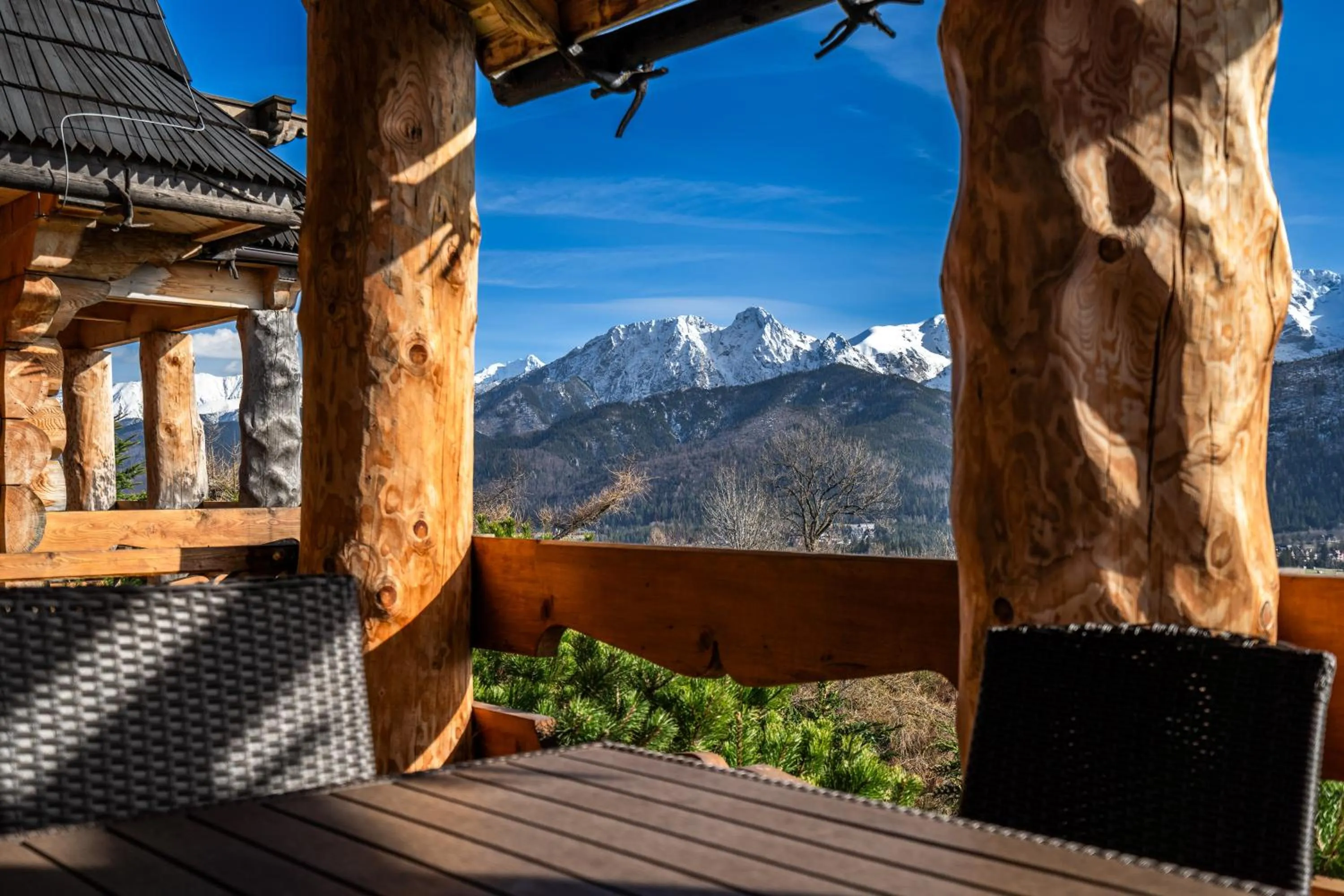 Balcony/Terrace in Osada Kościelisko - Tatry na Wyciągnięcie Ręki