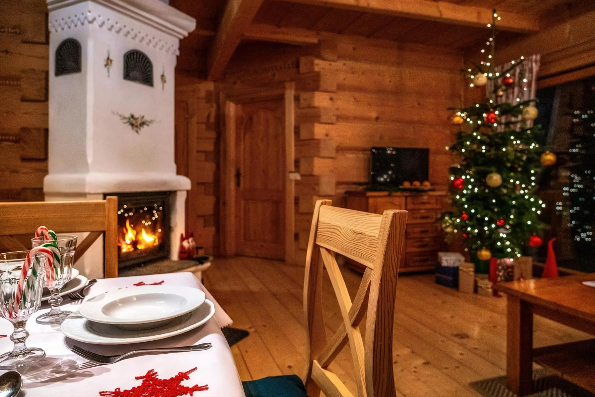 fireplace in Osada Kościelisko - Tatry na Wyciągnięcie Ręki