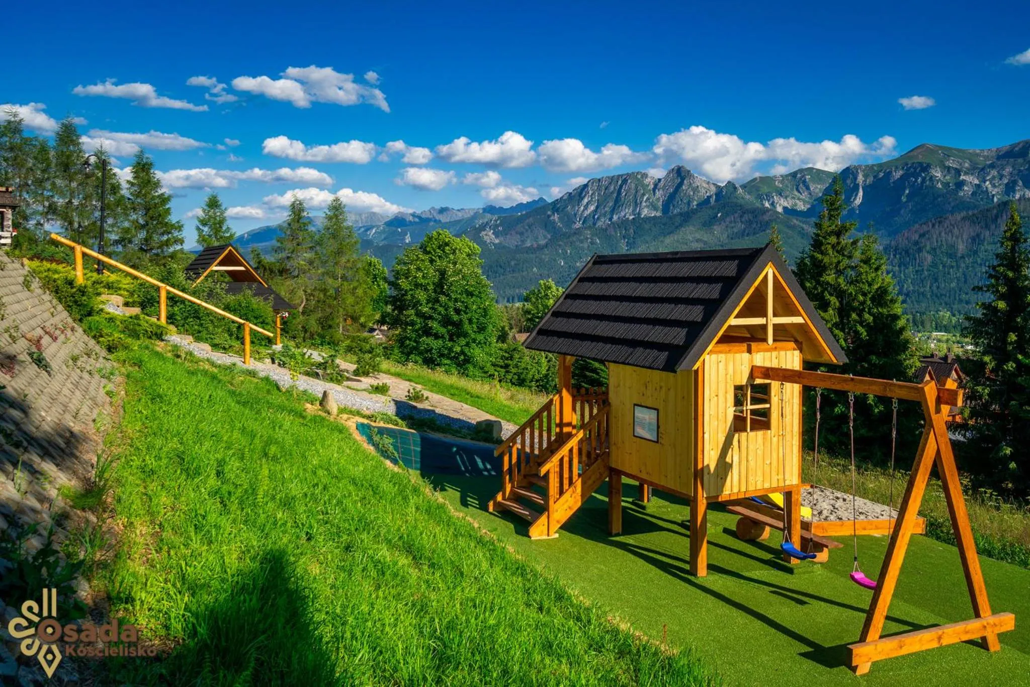 Children play ground in Osada Kościelisko - Tatry na Wyciągnięcie Ręki