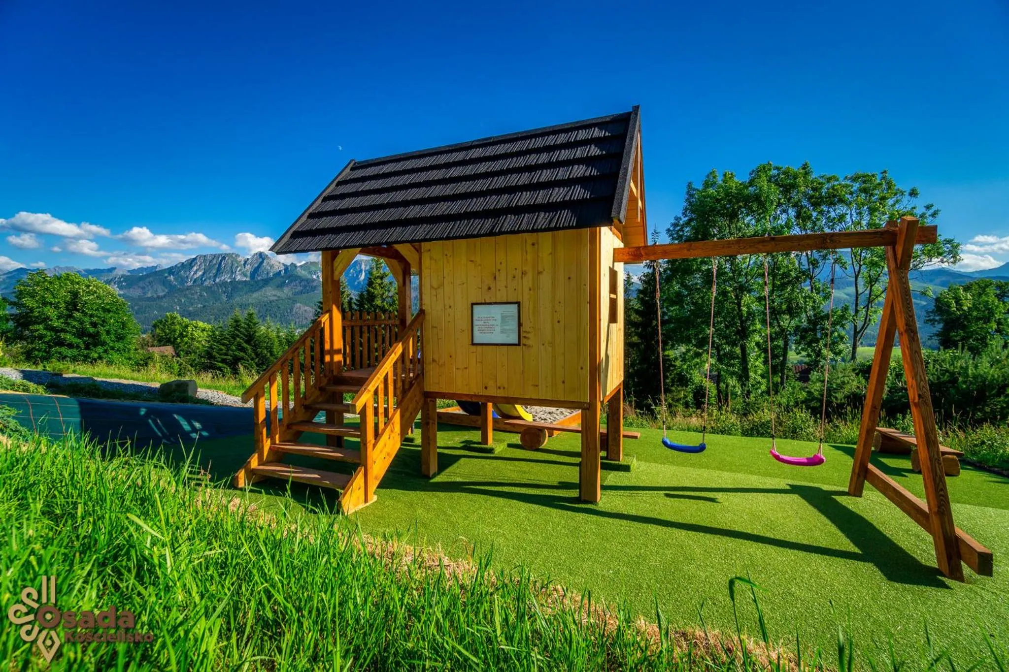 Children play ground in Osada Kościelisko - Tatry na Wyciągnięcie Ręki