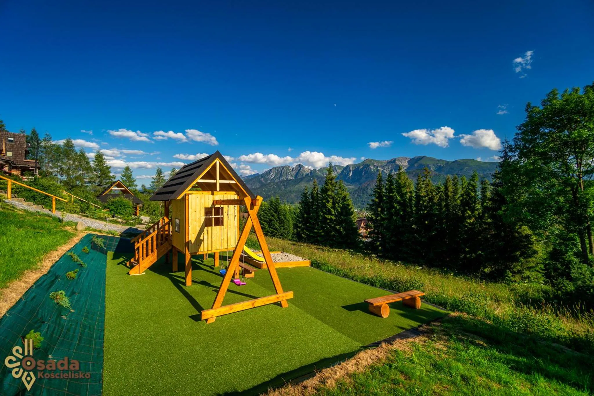 Children play ground in Osada Kościelisko - Tatry na Wyciągnięcie Ręki