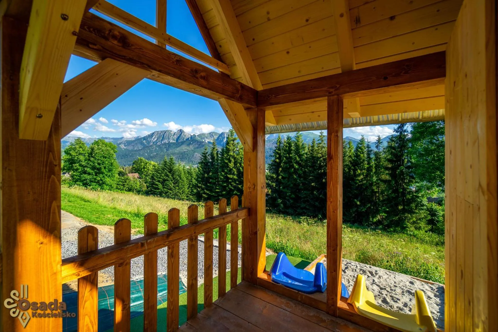 Children play ground in Osada Kościelisko - Tatry na Wyciągnięcie Ręki