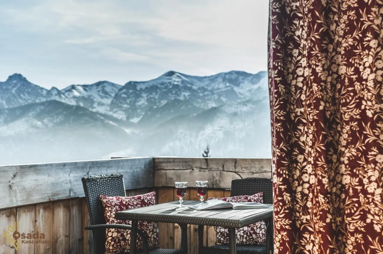 Balcony/Terrace in Osada Kościelisko - Tatry na Wyciągnięcie Ręki