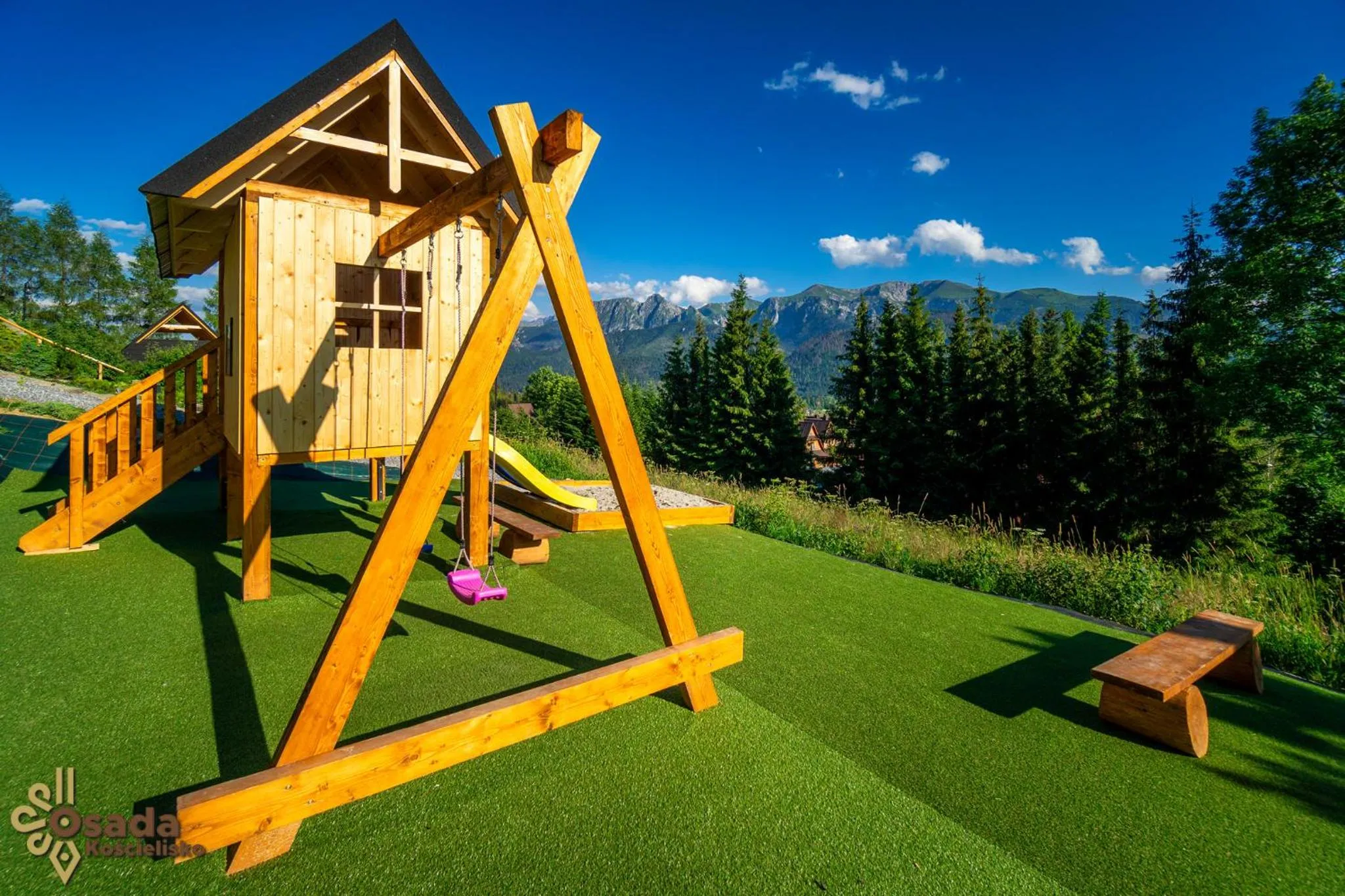 Children play ground in Osada Kościelisko - Tatry na Wyciągnięcie Ręki