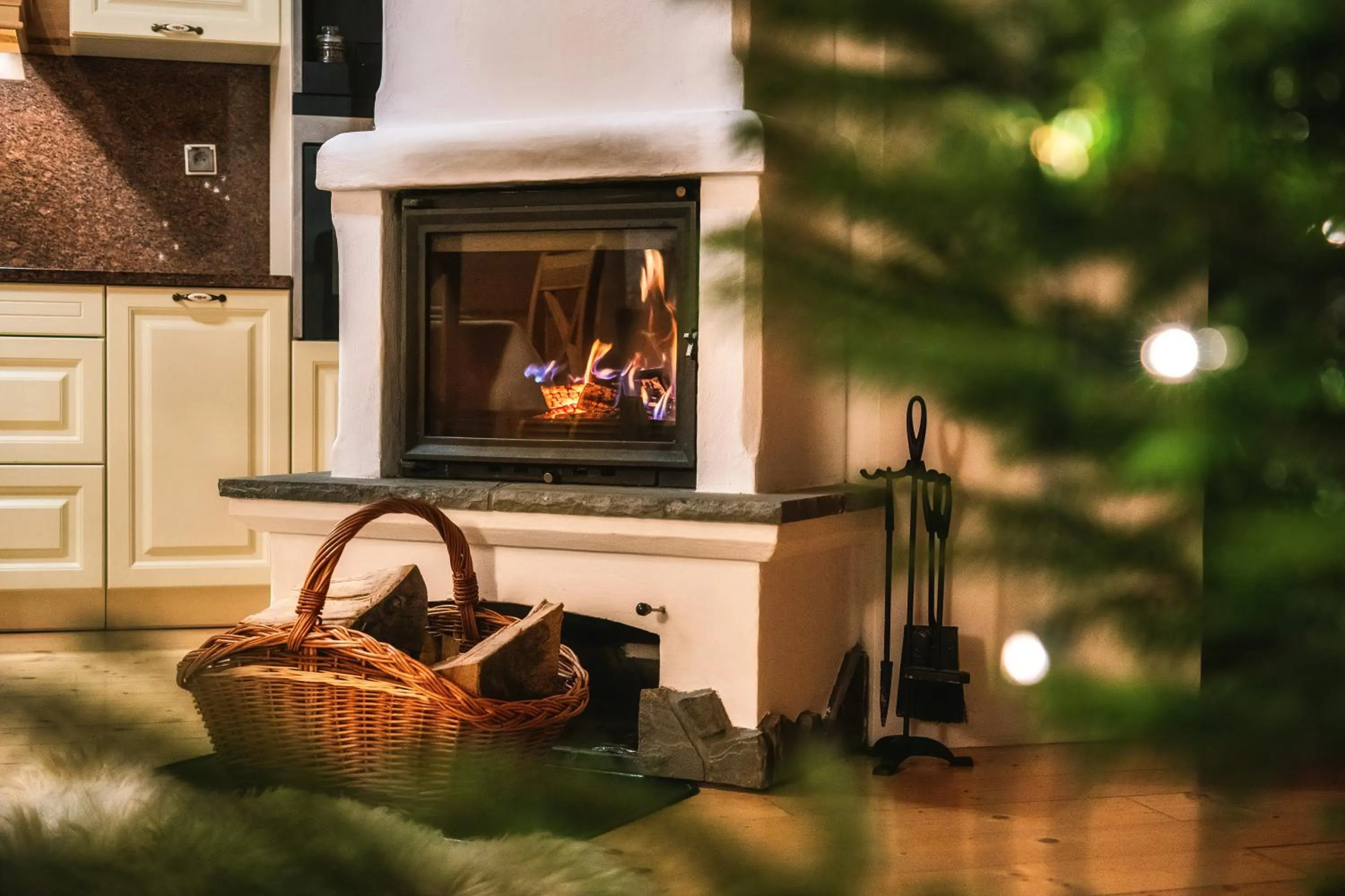 fireplace in Osada Kościelisko - Tatry na Wyciągnięcie Ręki